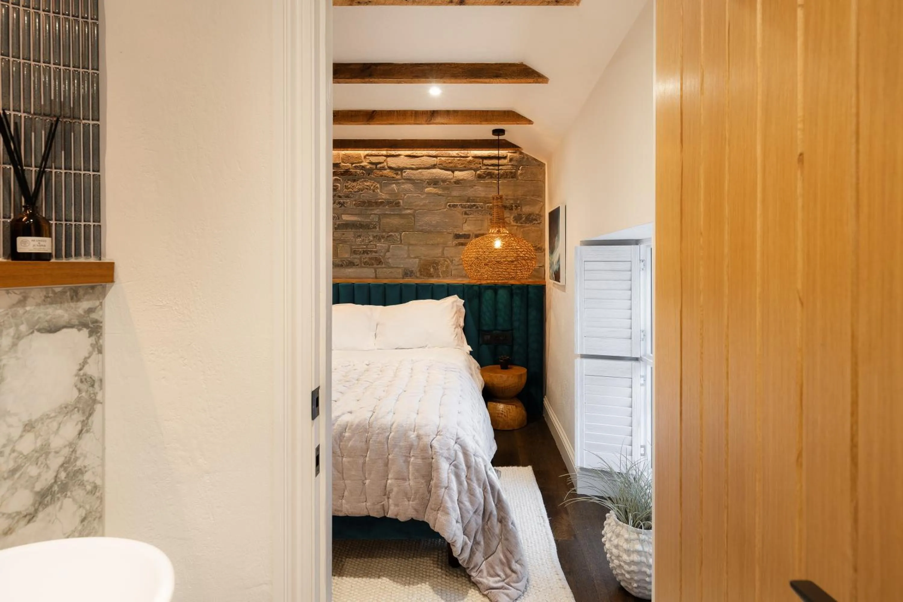 Bed in Hive Townhouse