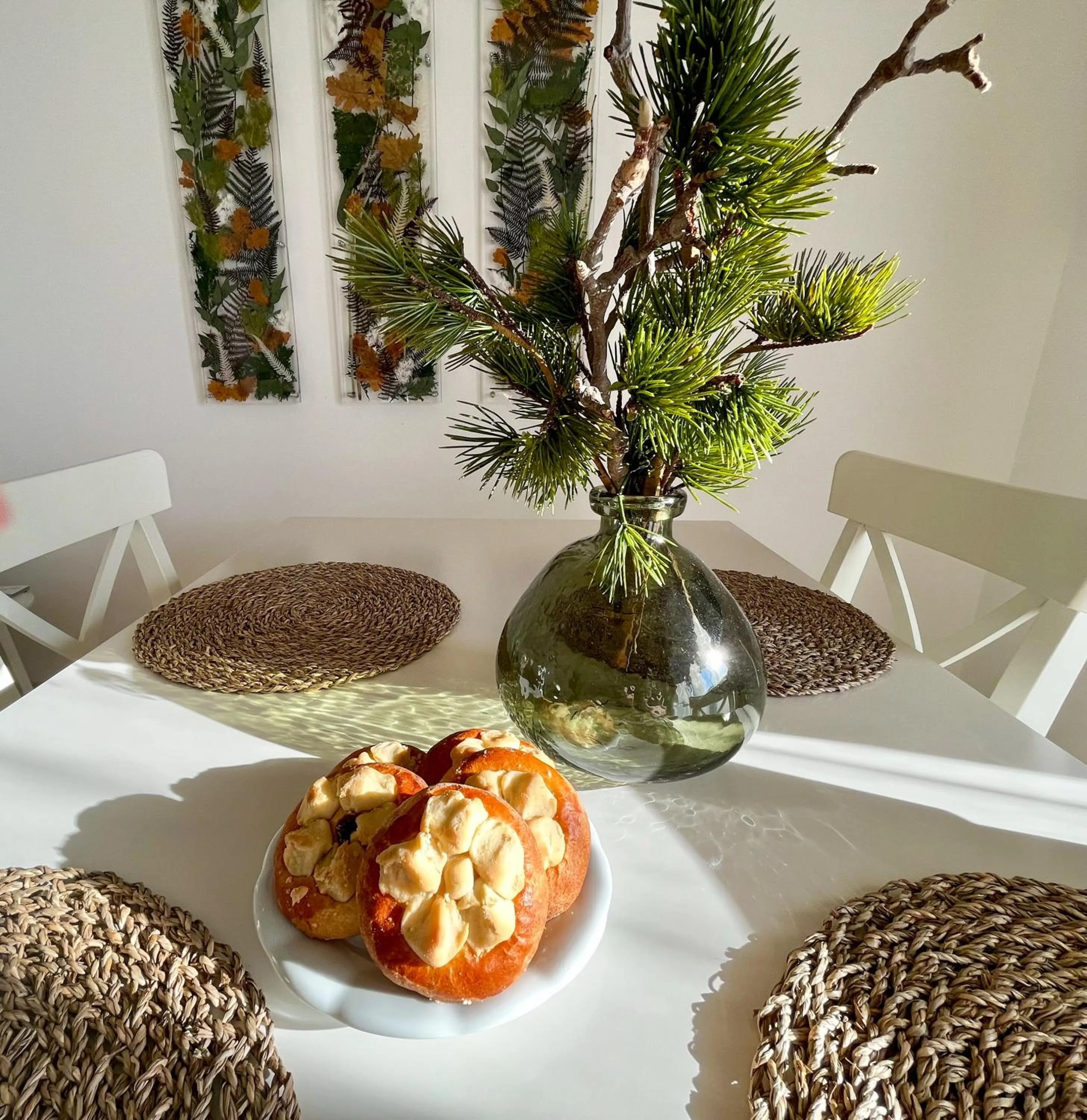 Decorative detail in Apartmány v Beskydech