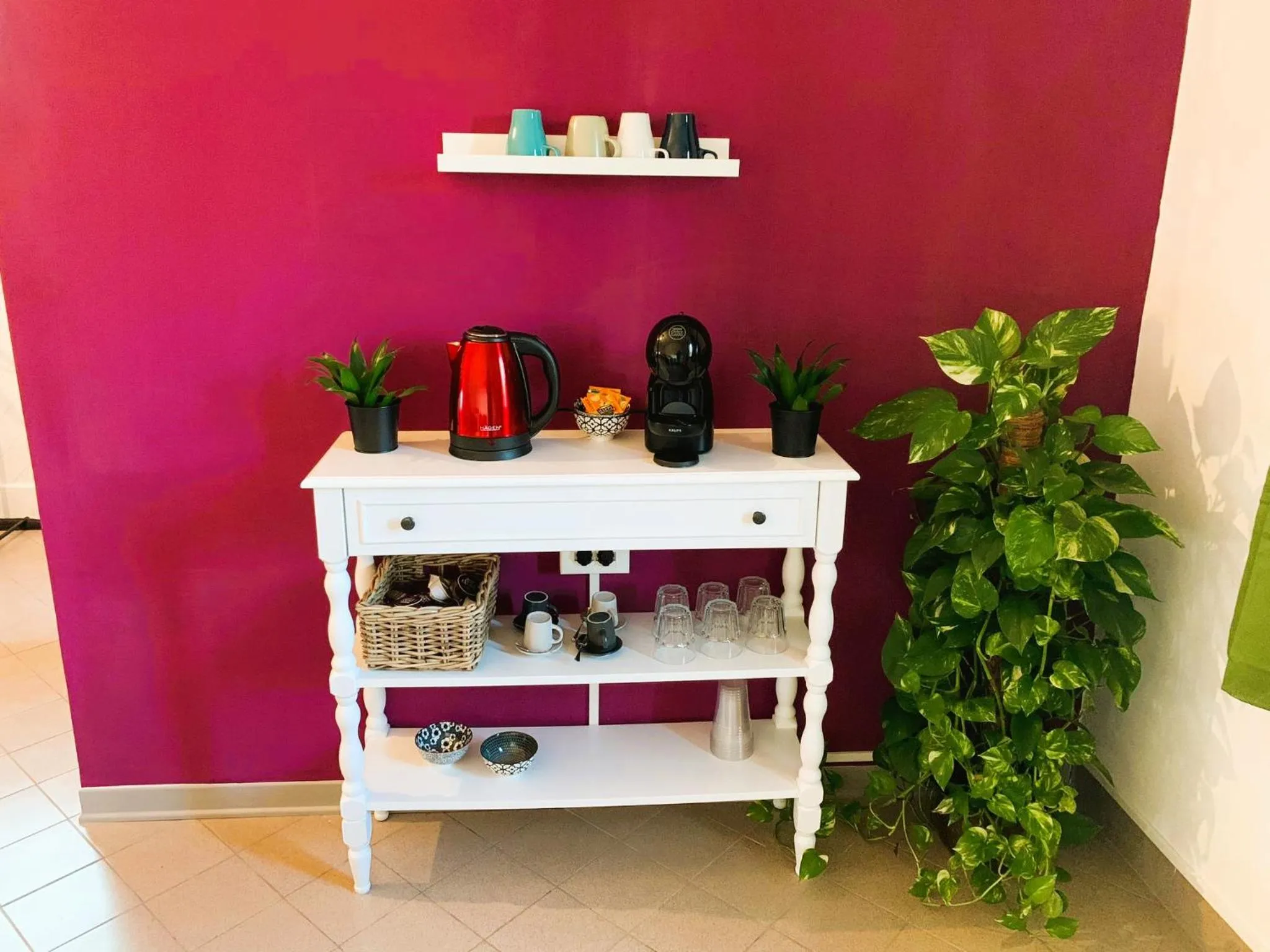 Coffee/tea facilities in Villa Adelina