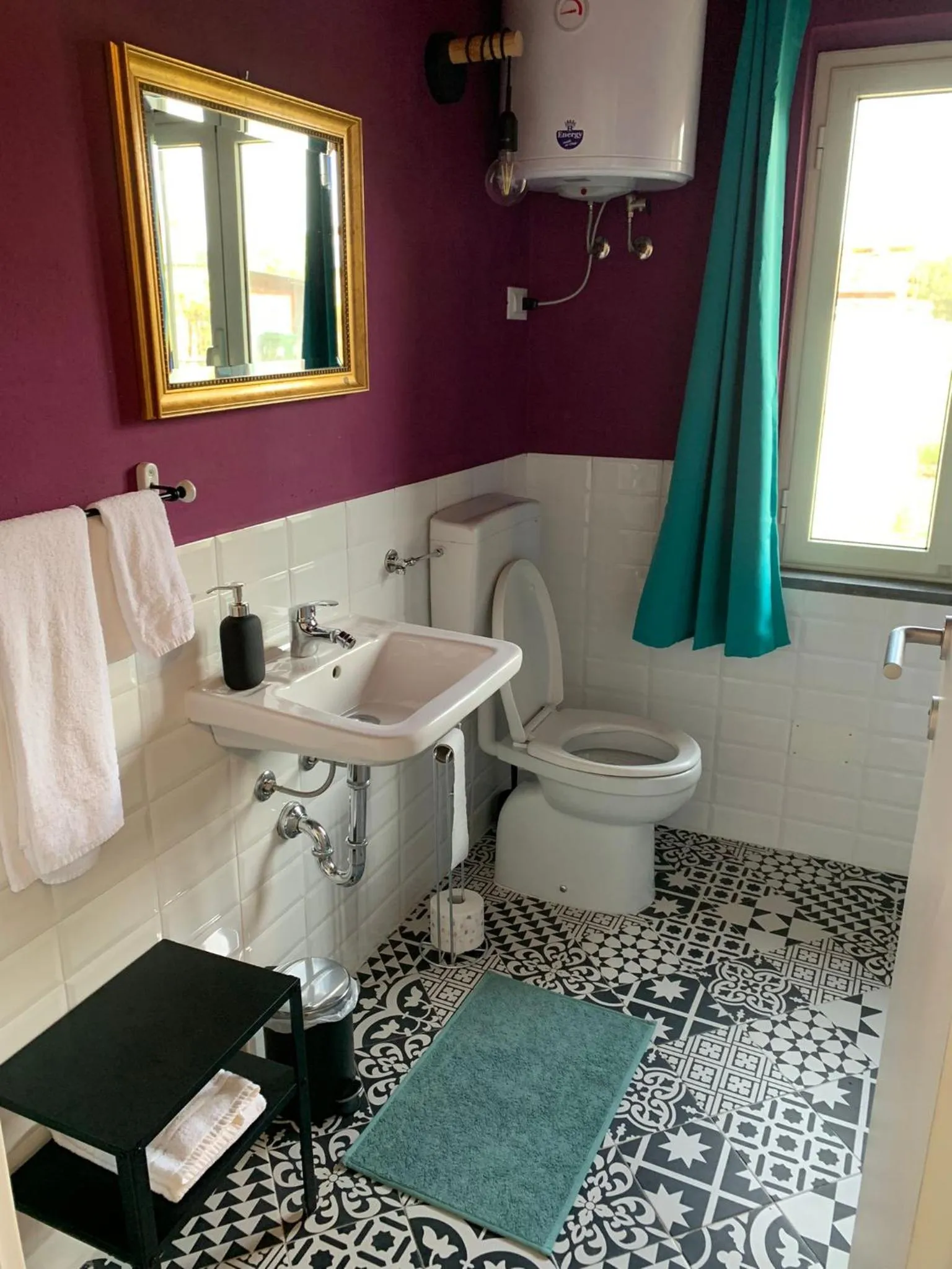 Toilet in Villa Adelina