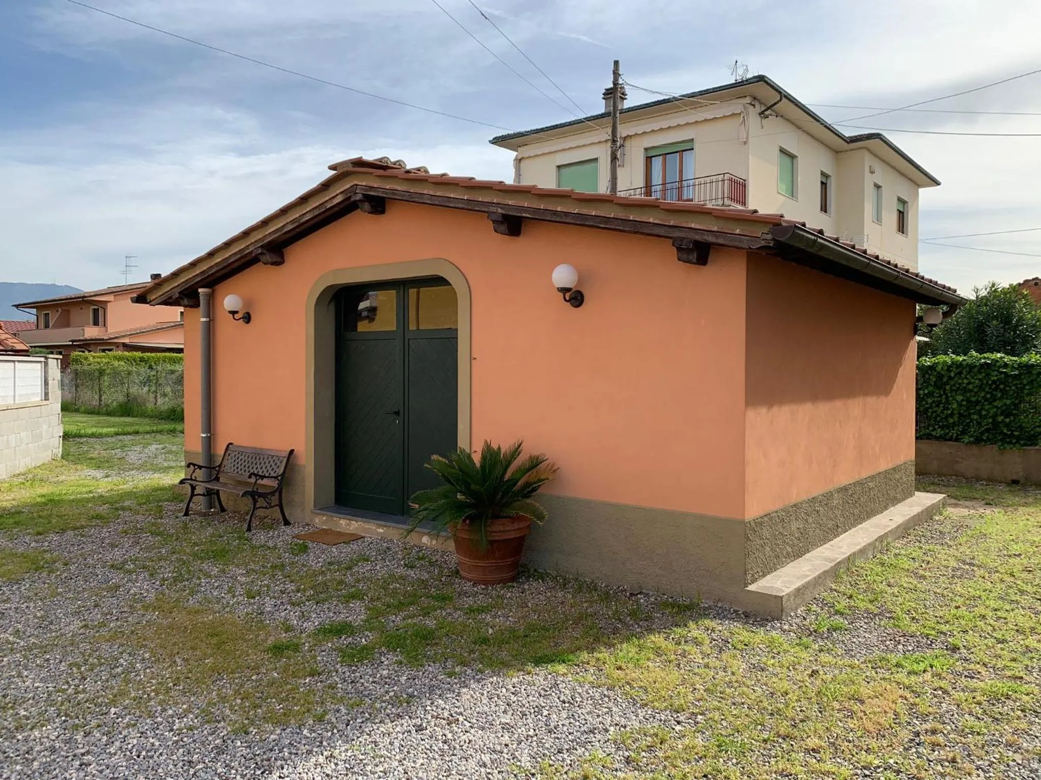 Garden view in Villa Adelina