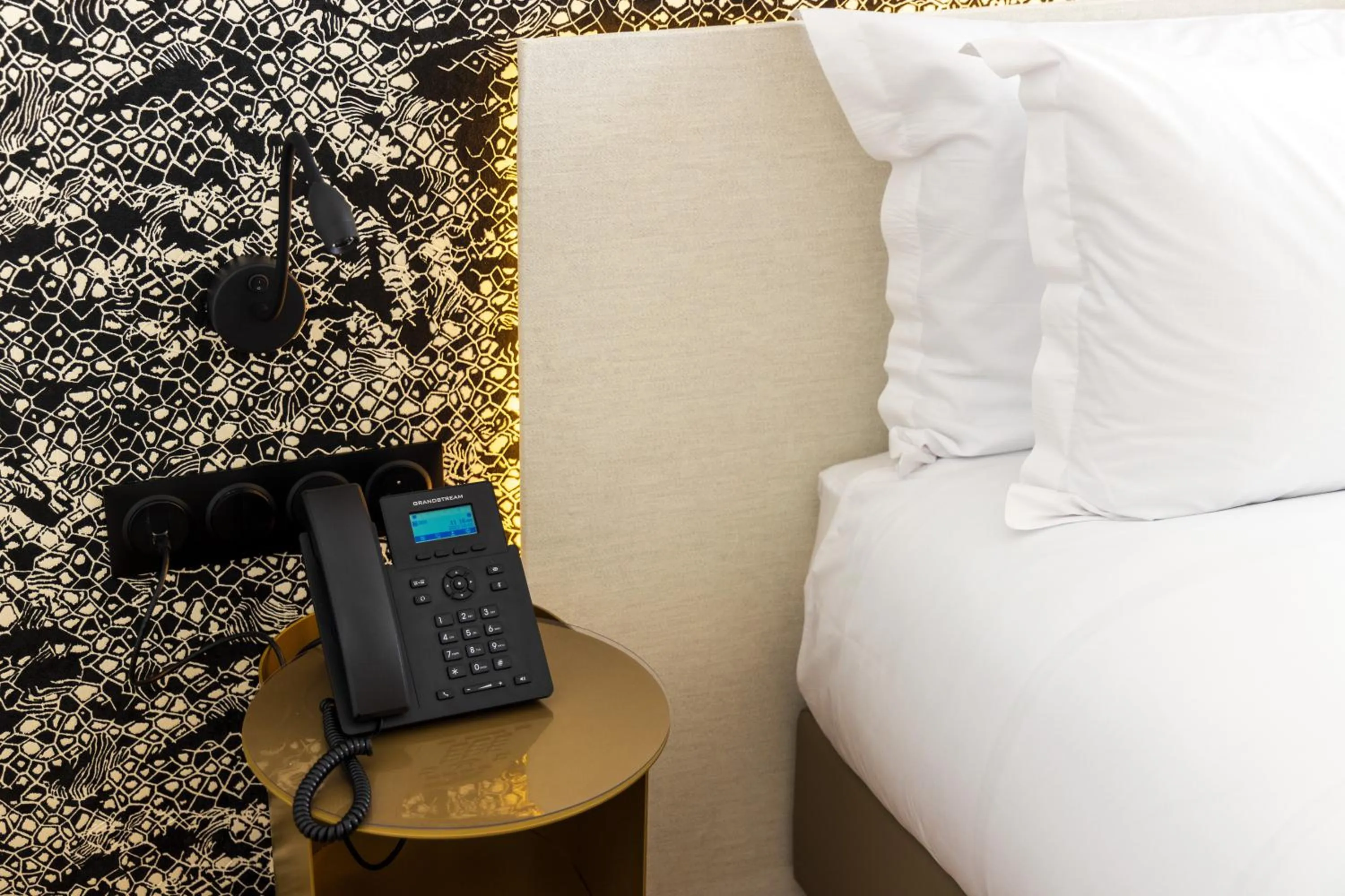 Decorative detail, Bed in DIAGONAL HOTEL