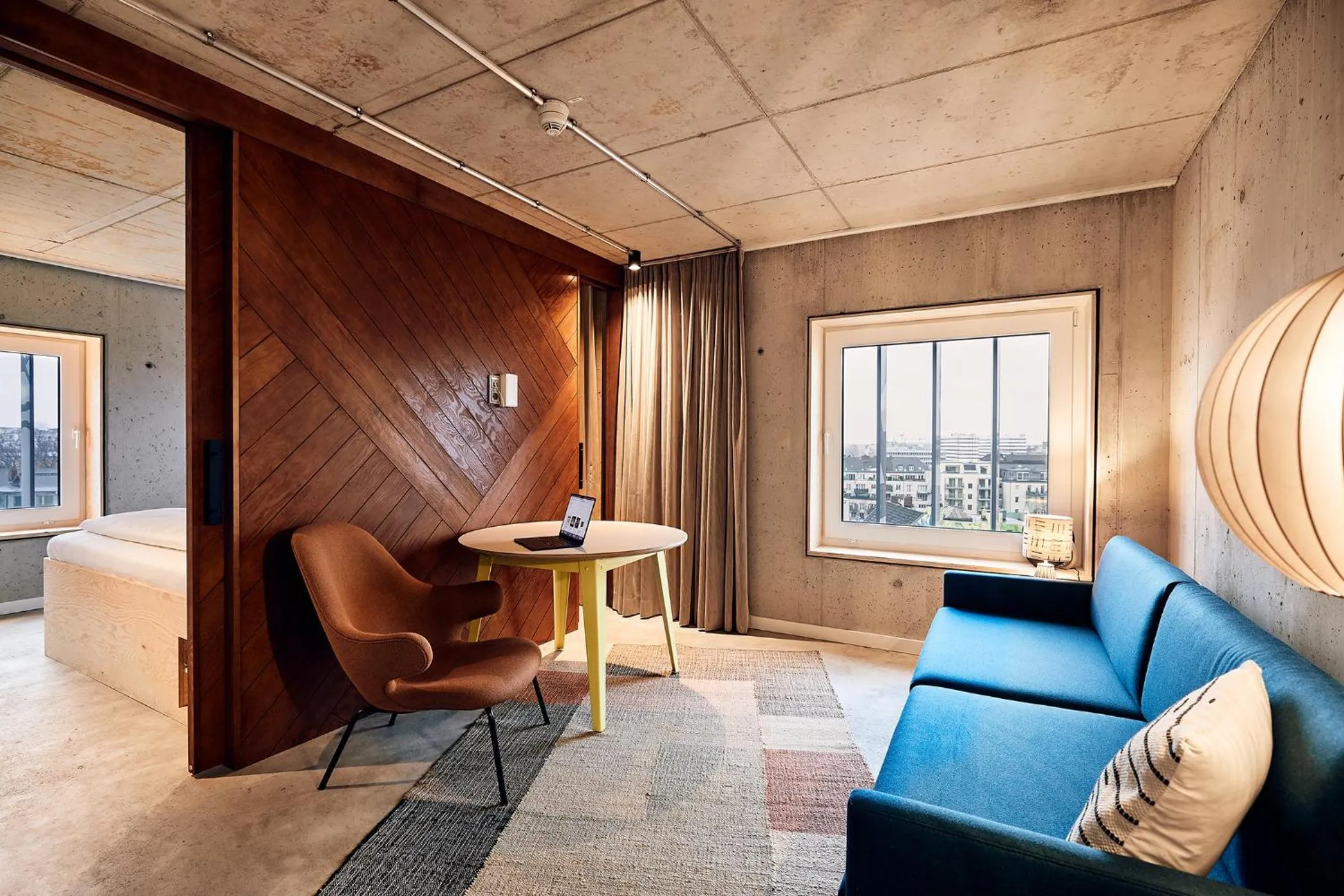 Living room, Bed in Villa Viva Hamburg - Neueröffnung Nov 2023