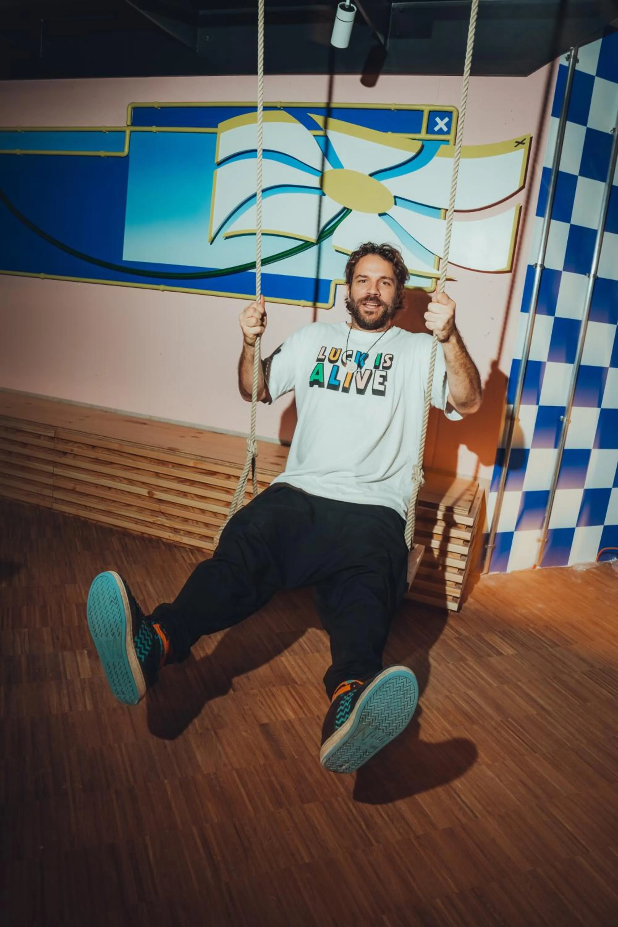 Communal lounge/ TV room in Villa Viva - ein Haus das Brunnen baut