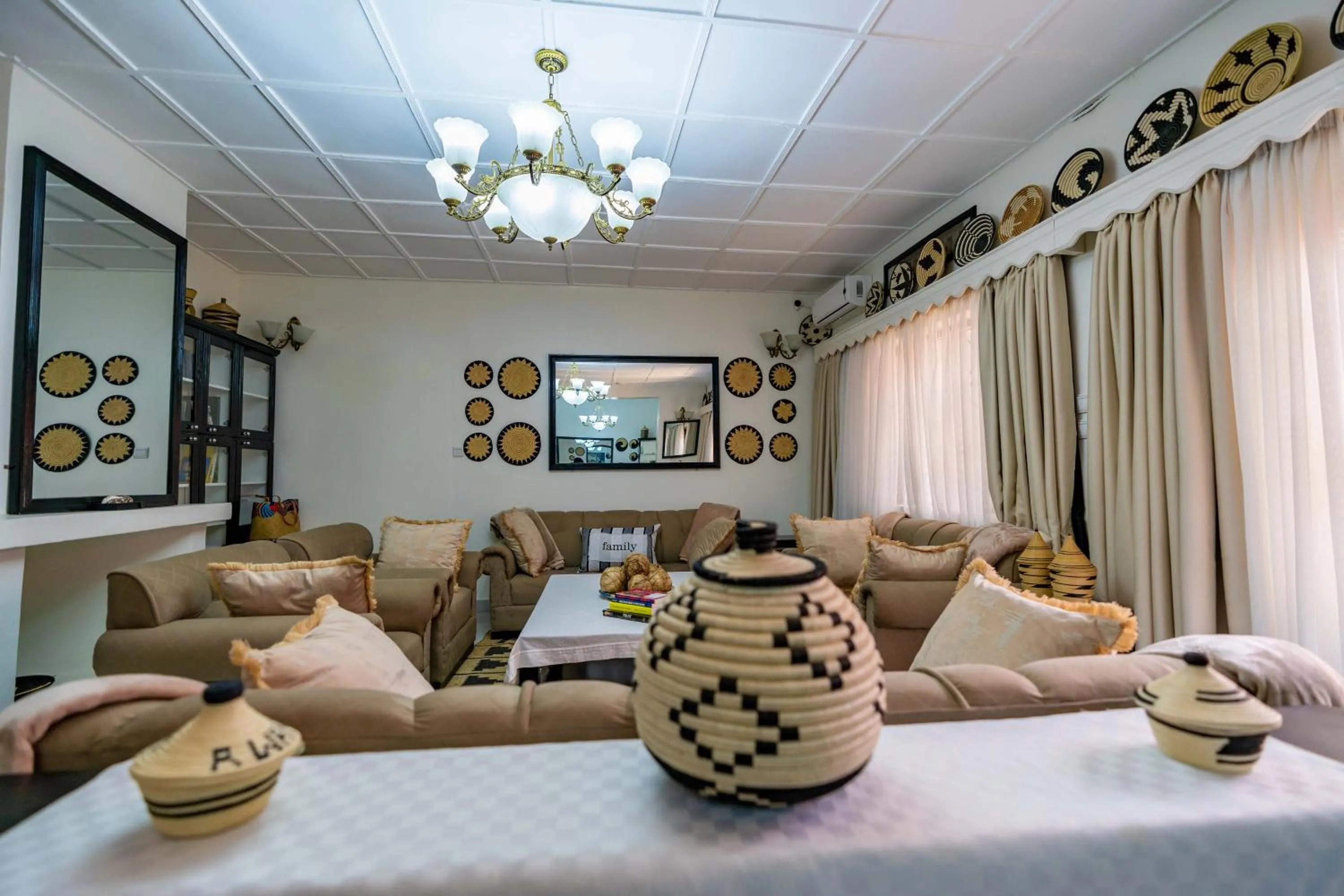 Bed in Blue Veil Villa Hotel