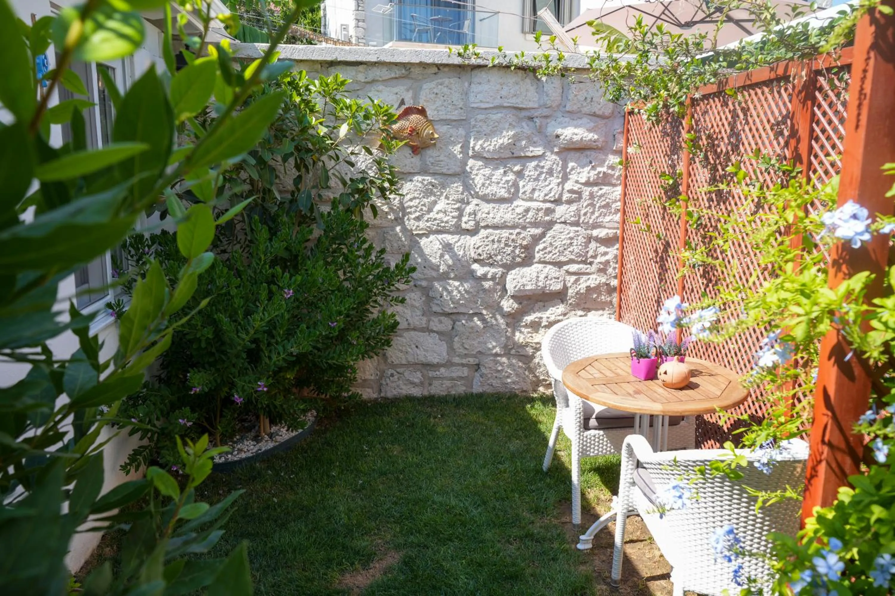 Garden in Müzeyyen Hanım Konağı Alaçatı