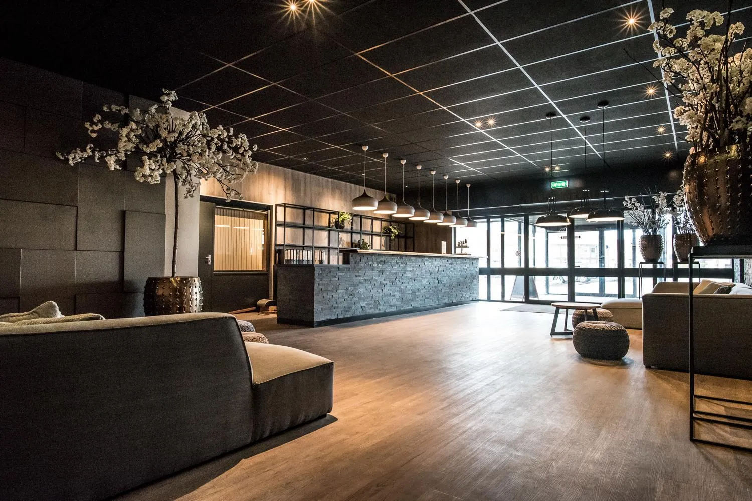 Lobby or reception in Hotel Hoogeveen