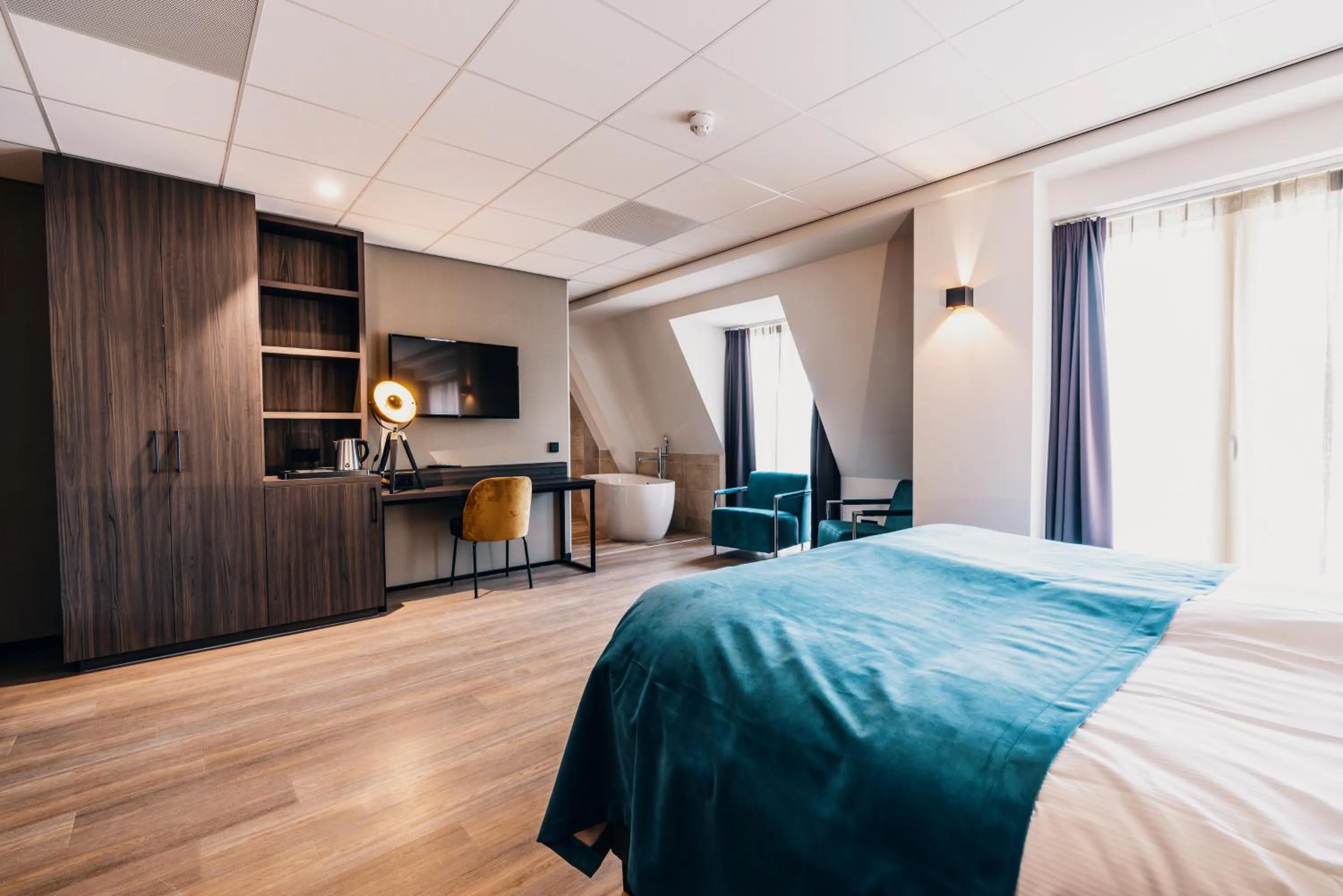 Bed in Hotel Hoogeveen