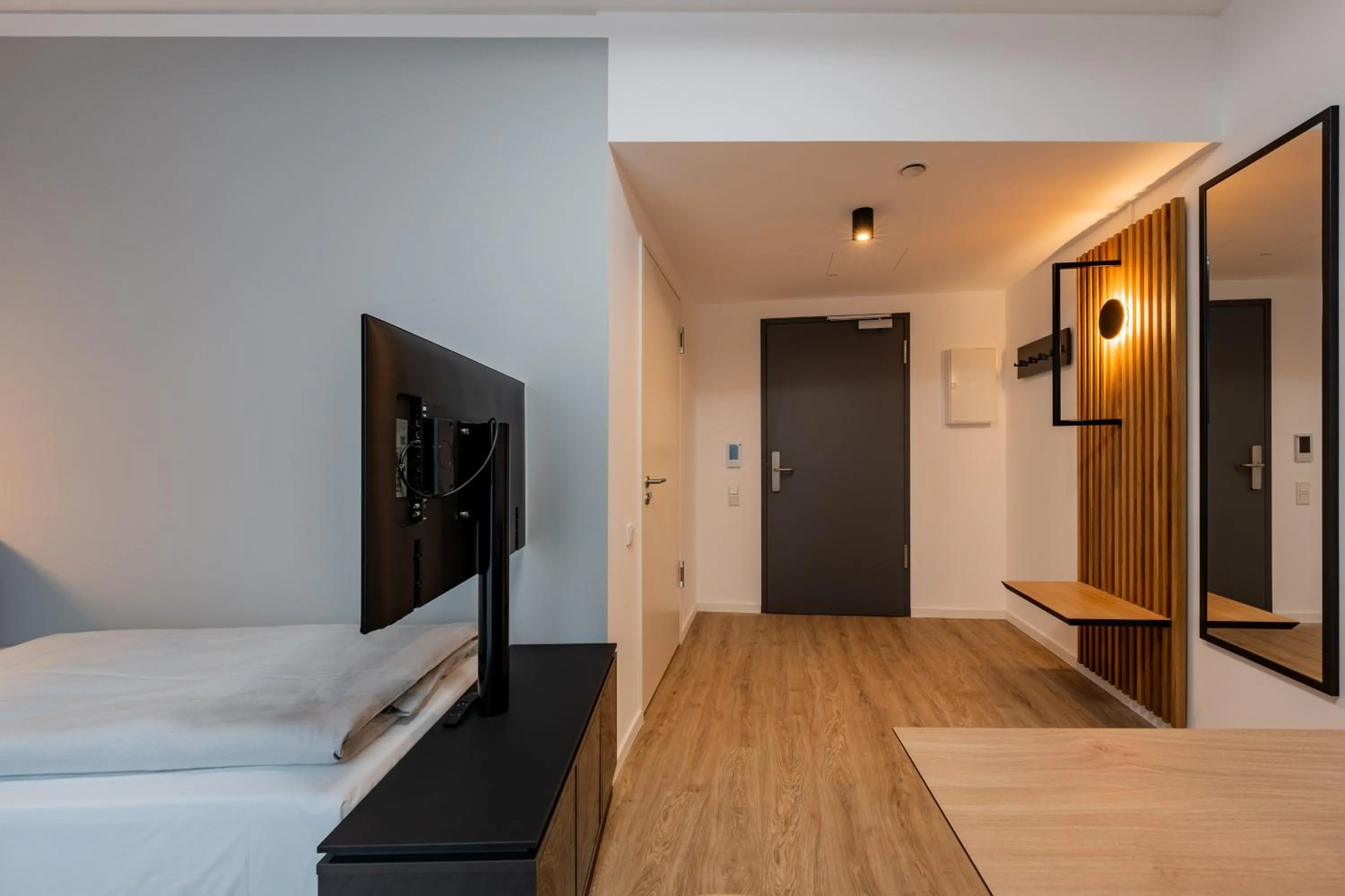 Photo of the whole room in Nena Apartments Berlin Adlershof