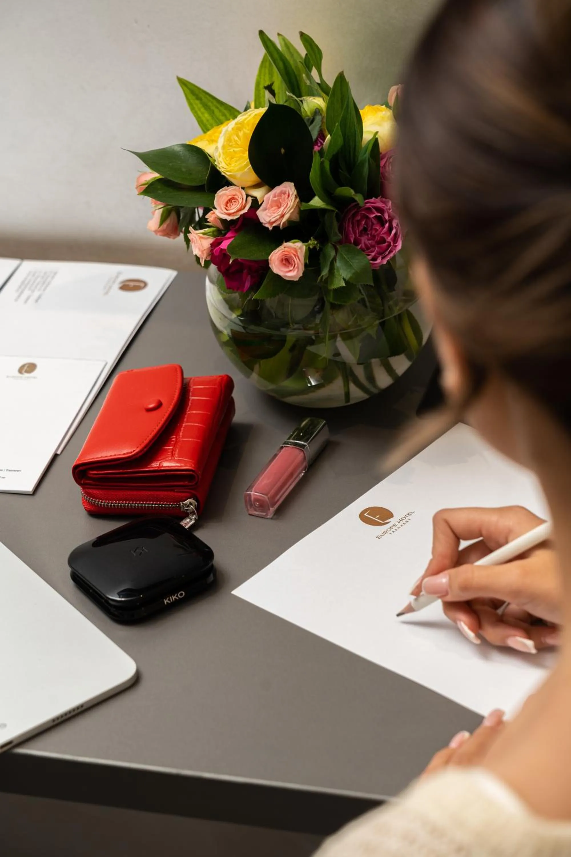 Decorative detail in Europe Hotel Tashkent