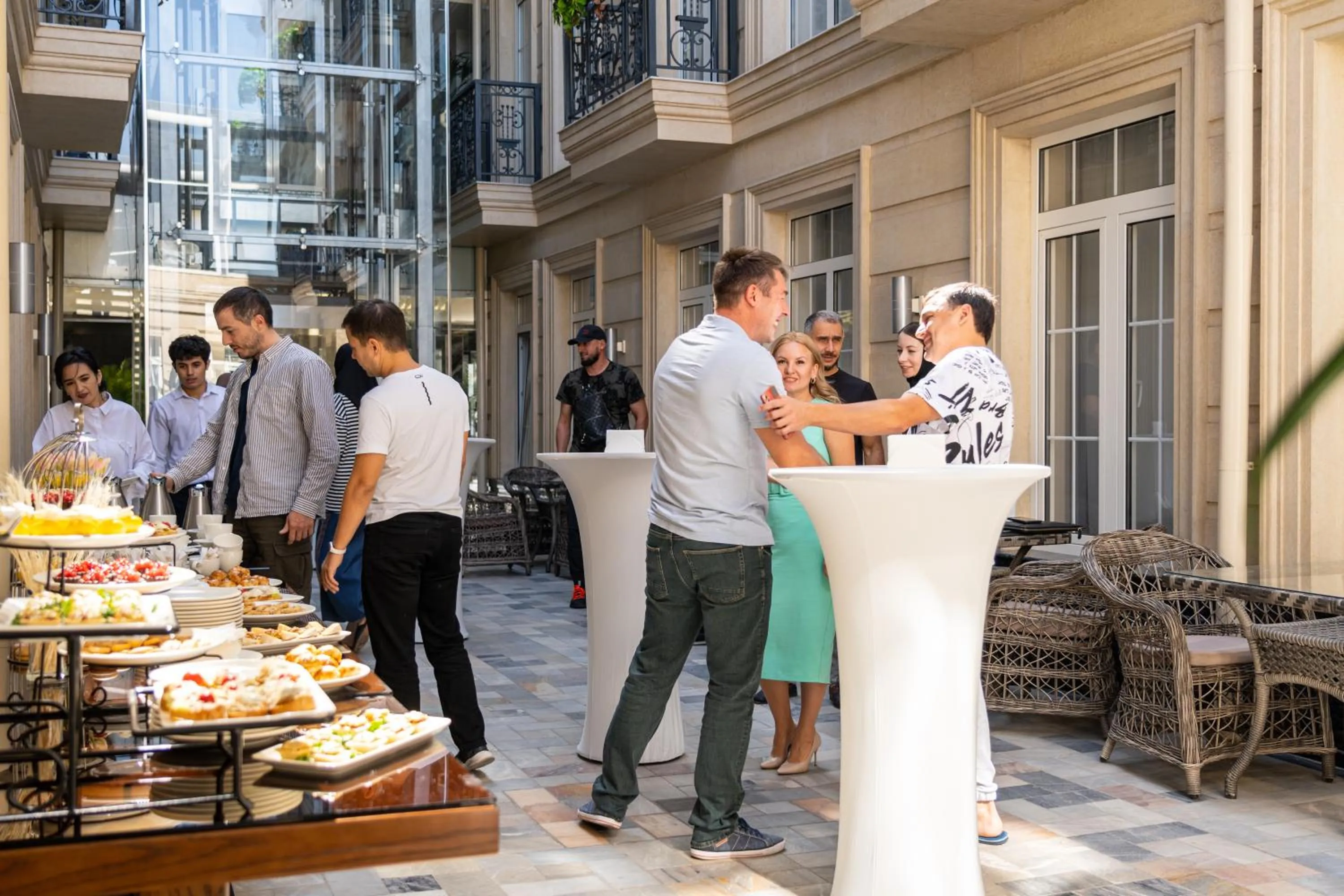 Patio in Europe Hotel Tashkent