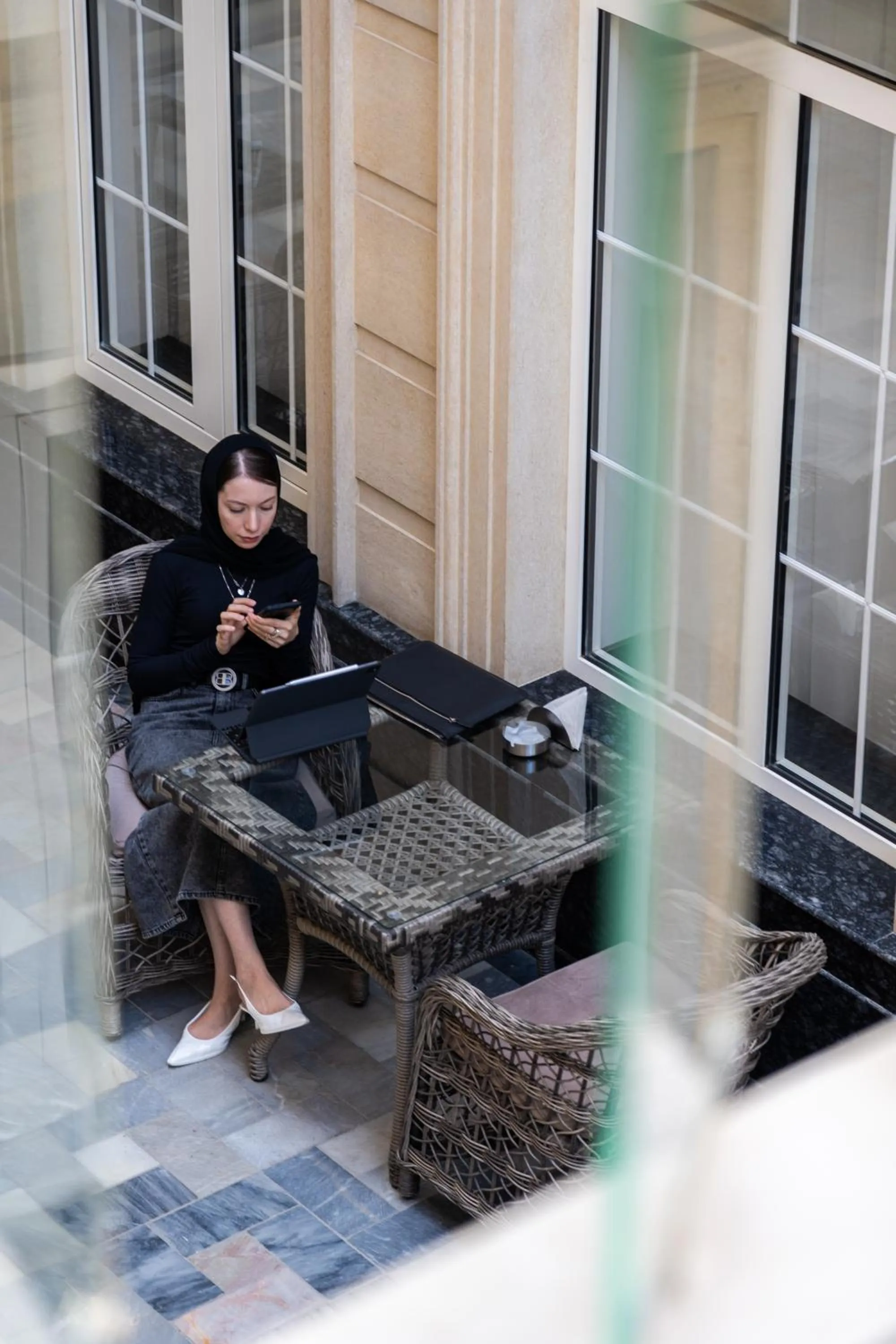 Patio in Europe Hotel Tashkent