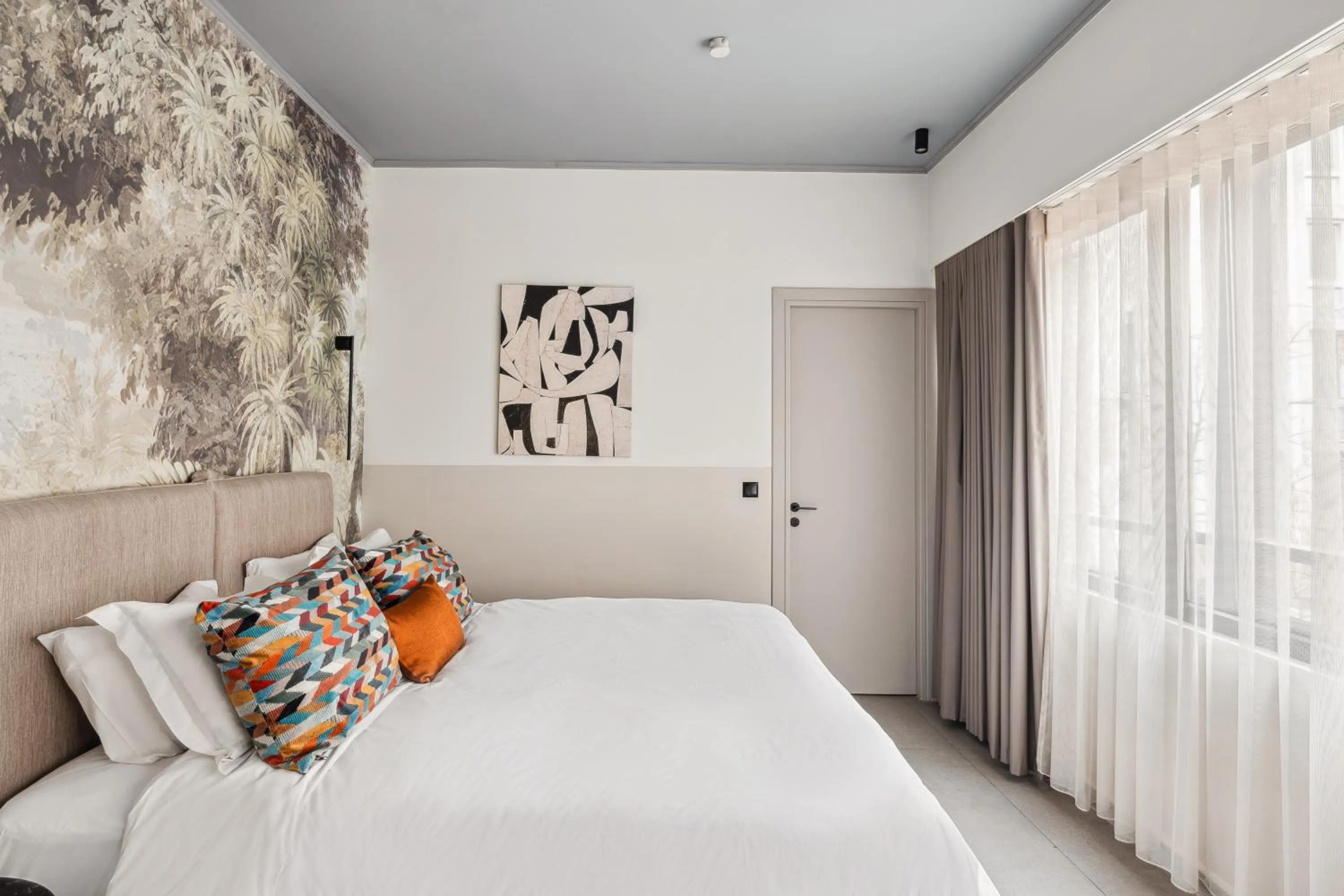 Bedroom, Bed in Airio Athens Suites