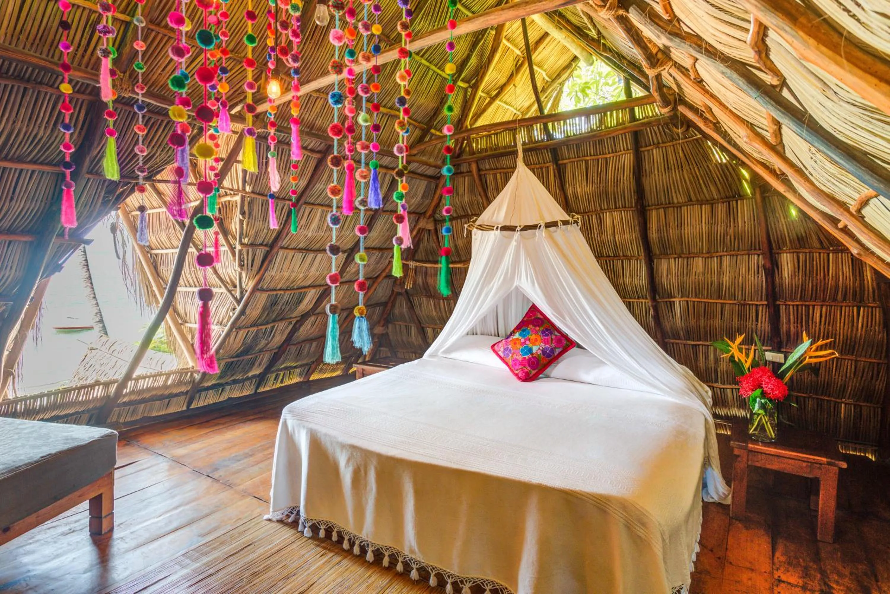 Bed in CASITAS MARAIKA HOTEL & BEACH CLUB, Puerto Vallarta
