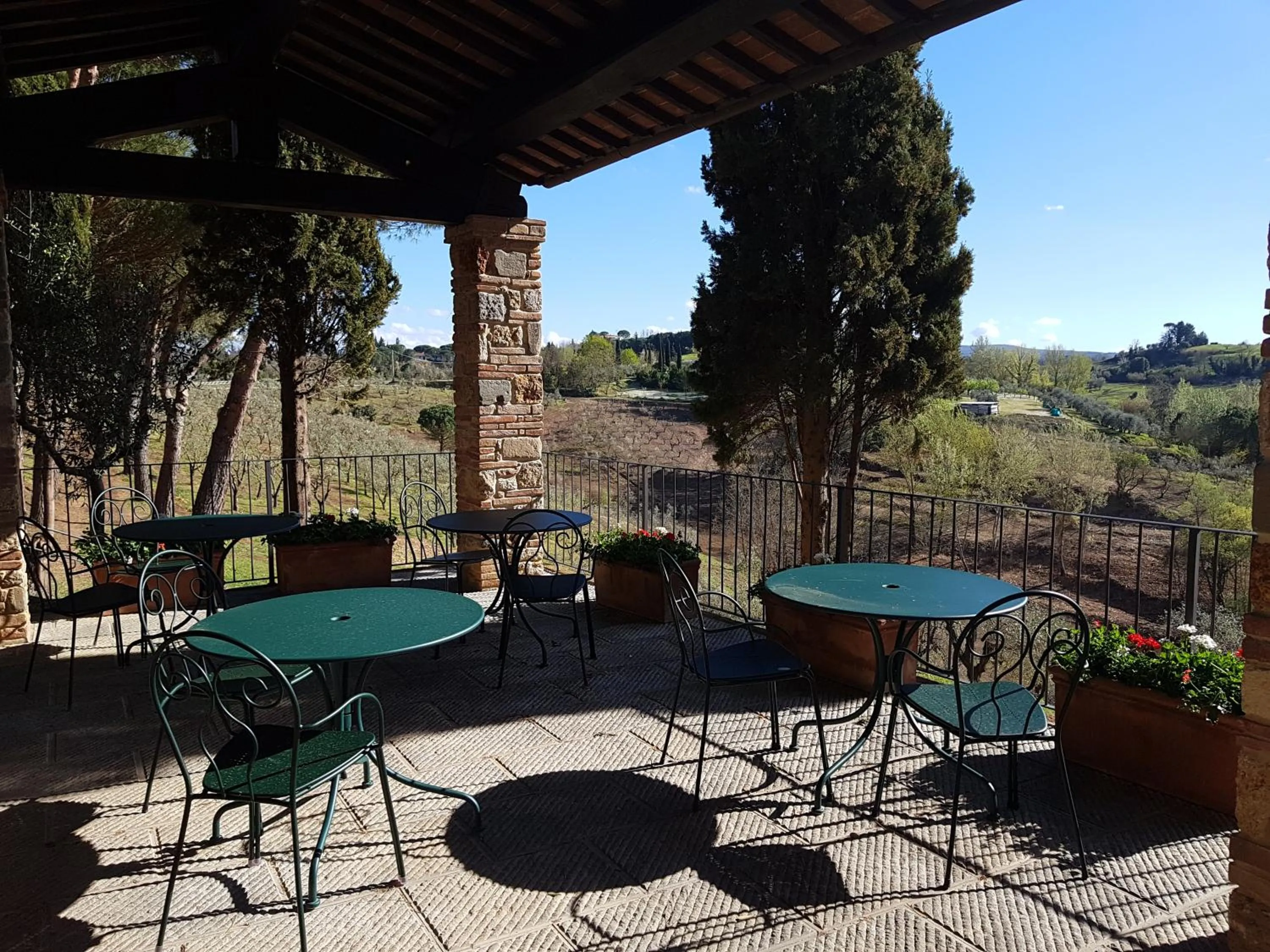 Balcony/Terrace in Villa Delia Hotel and Cooking School