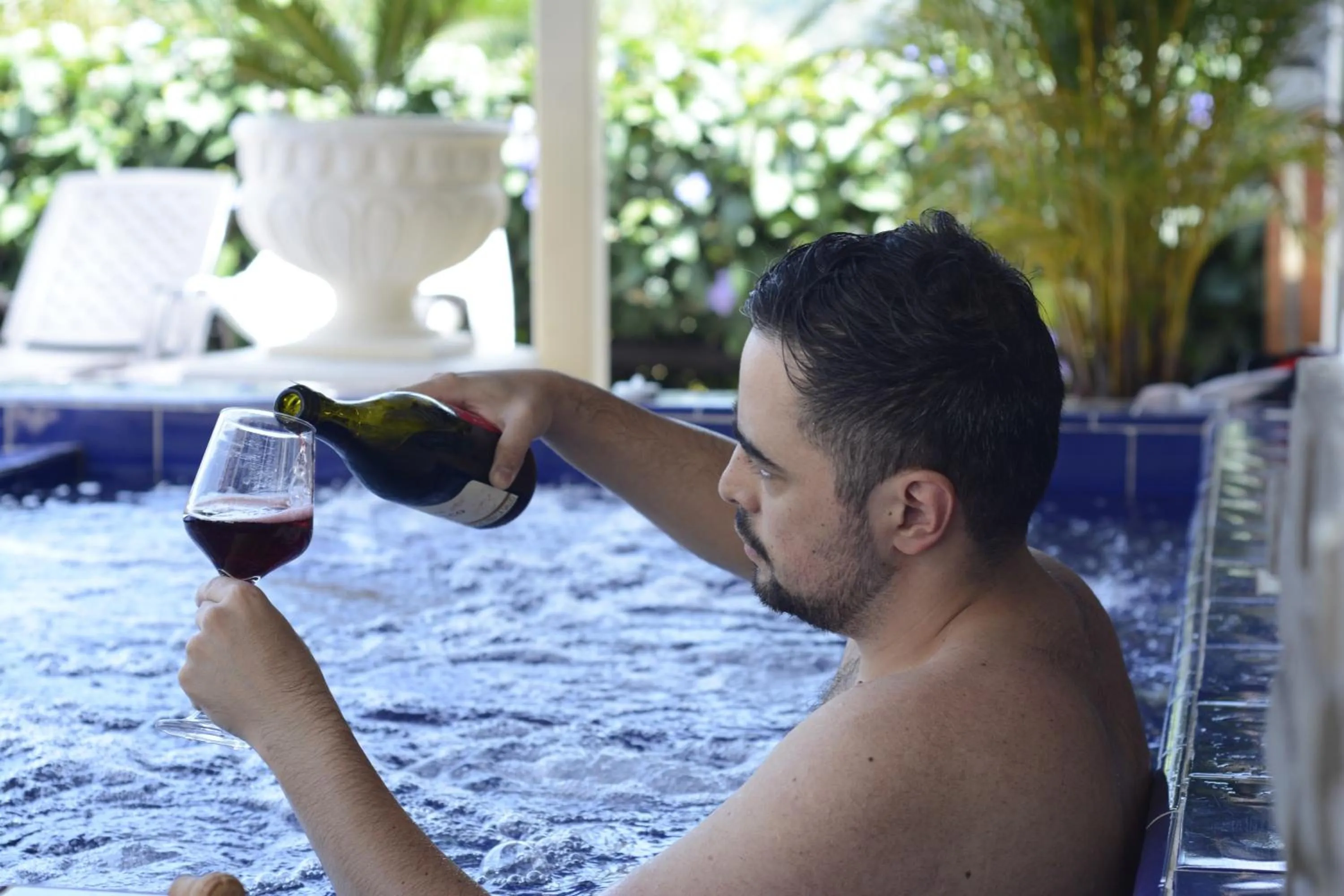 Hot Tub in 1714 Hotel Boutique Guatapé