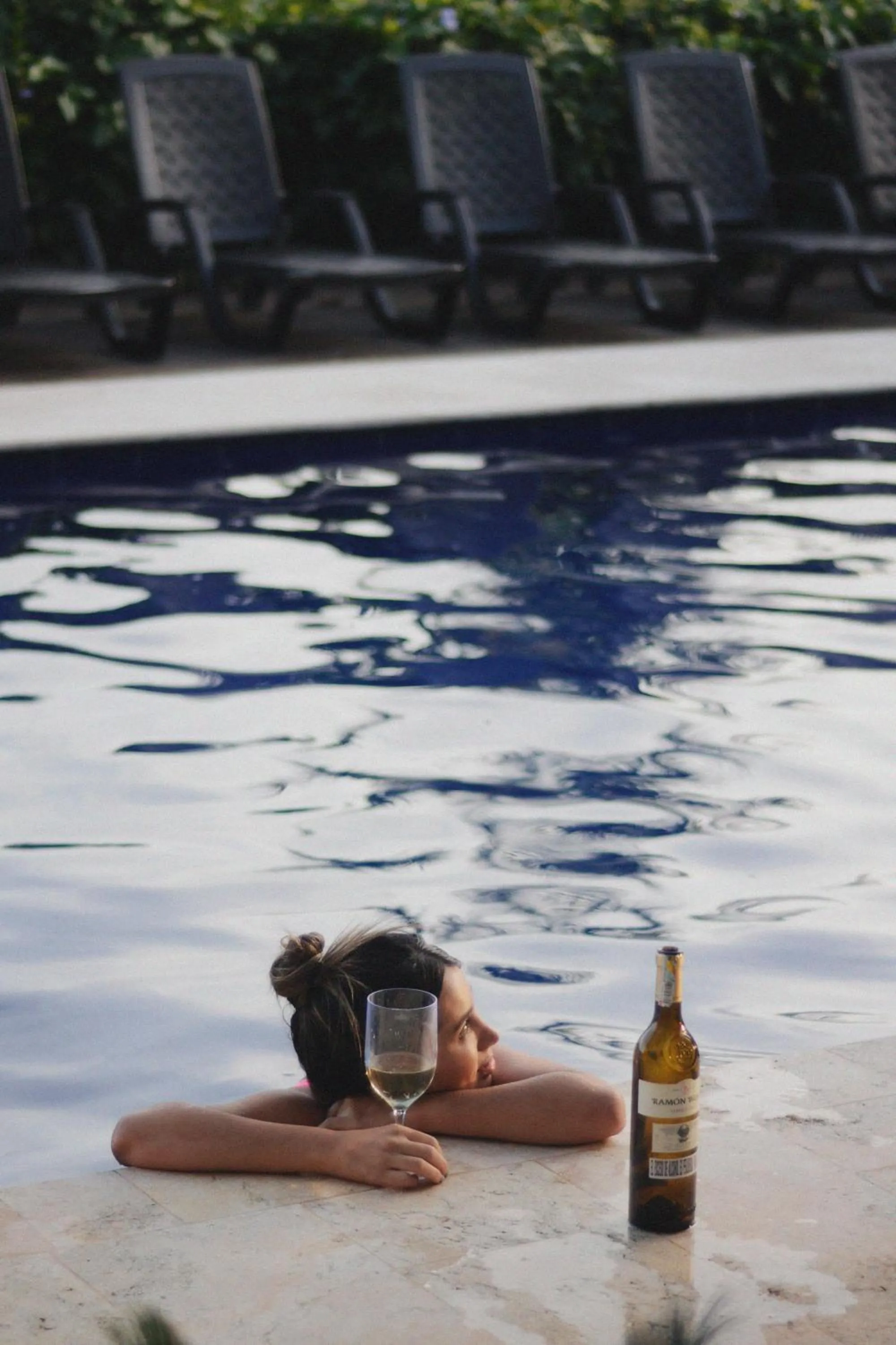 Swimming pool in 1714 Hotel Boutique Guatapé