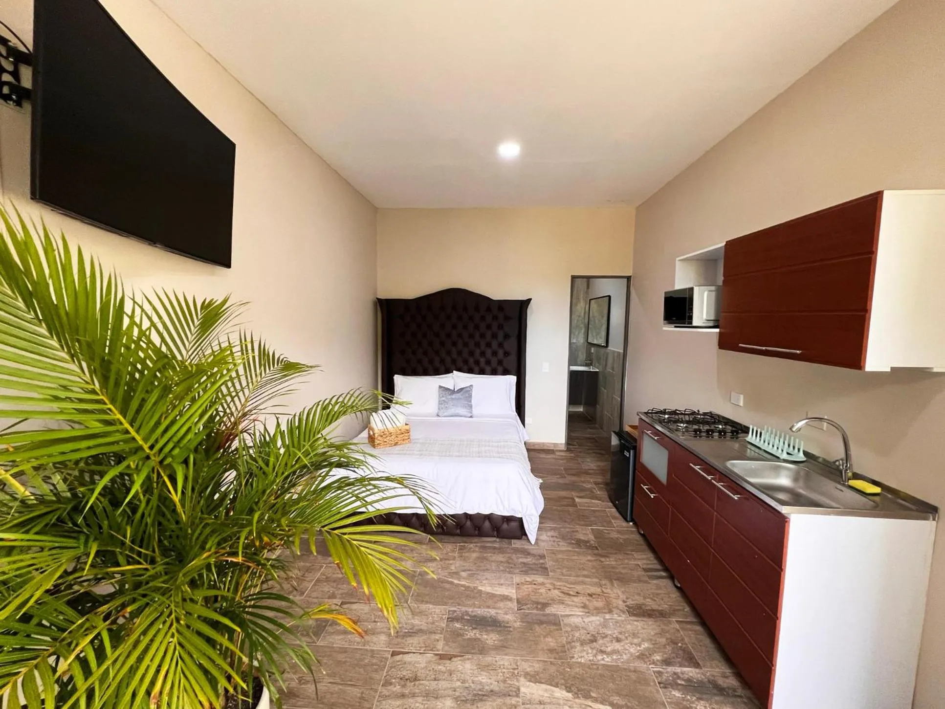 Bedroom, Bed in 1714 Hotel Boutique Guatapé