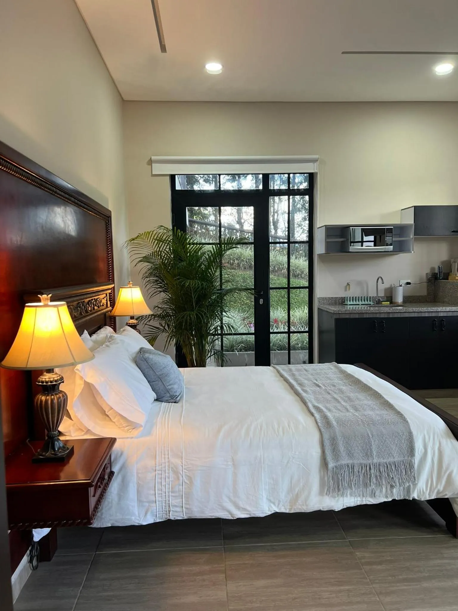 Bed in 1714 Hotel Boutique Guatapé