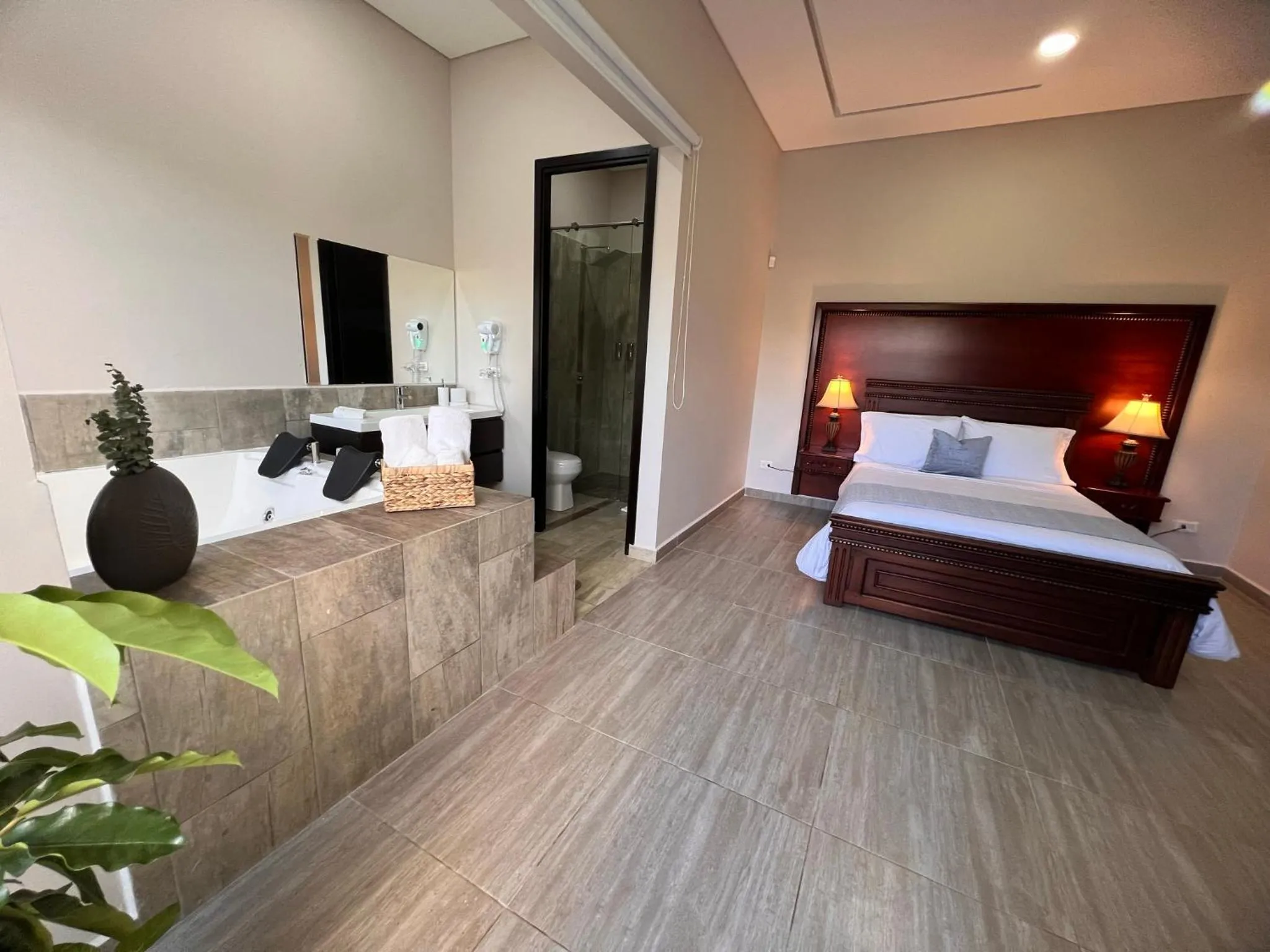 Bedroom, Bed in 1714 Hotel Boutique Guatapé