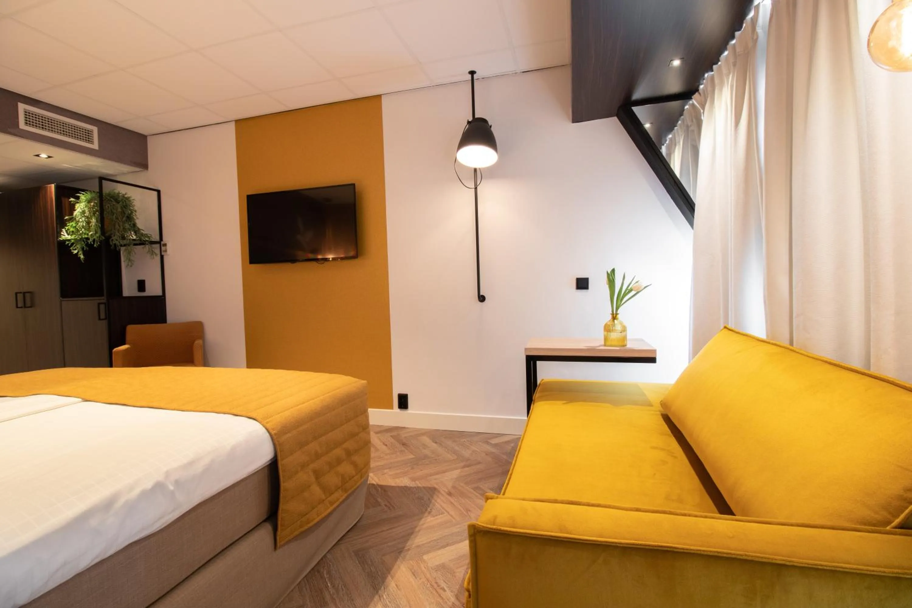 Bed in Grand Hotel Beatrix