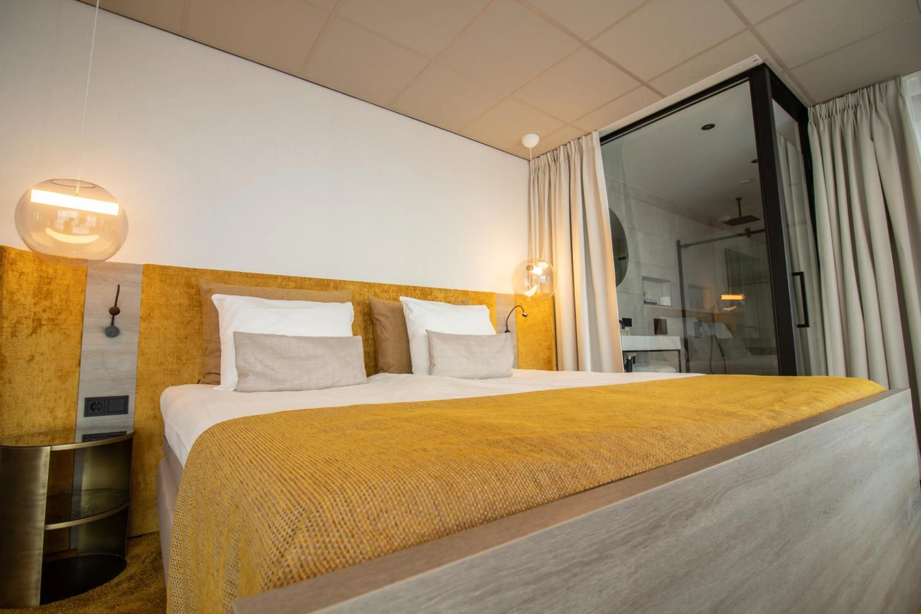 Bed in Grand Hotel Beatrix