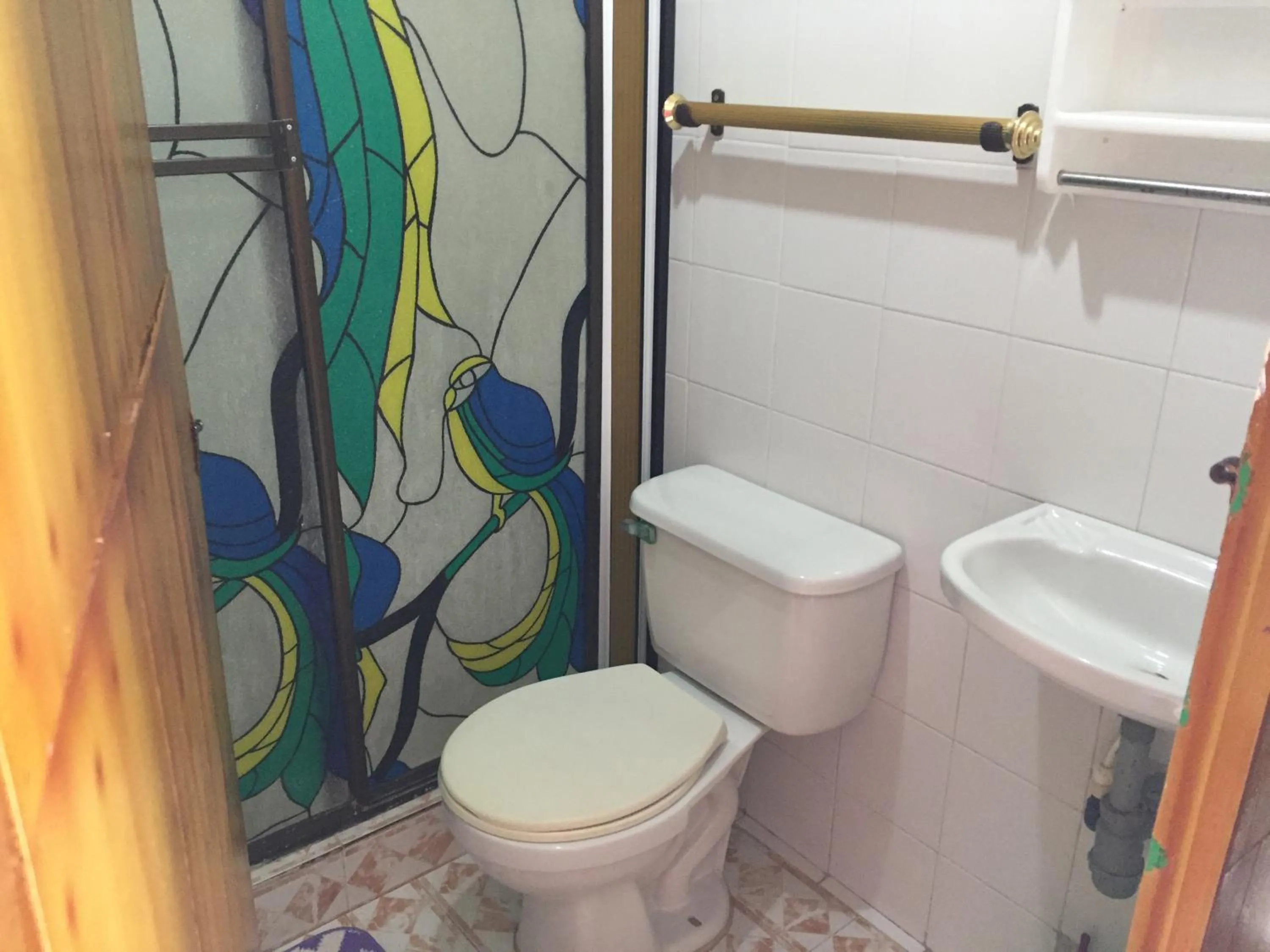 Bathroom in Yellow Moon Guesthouse & Apartments