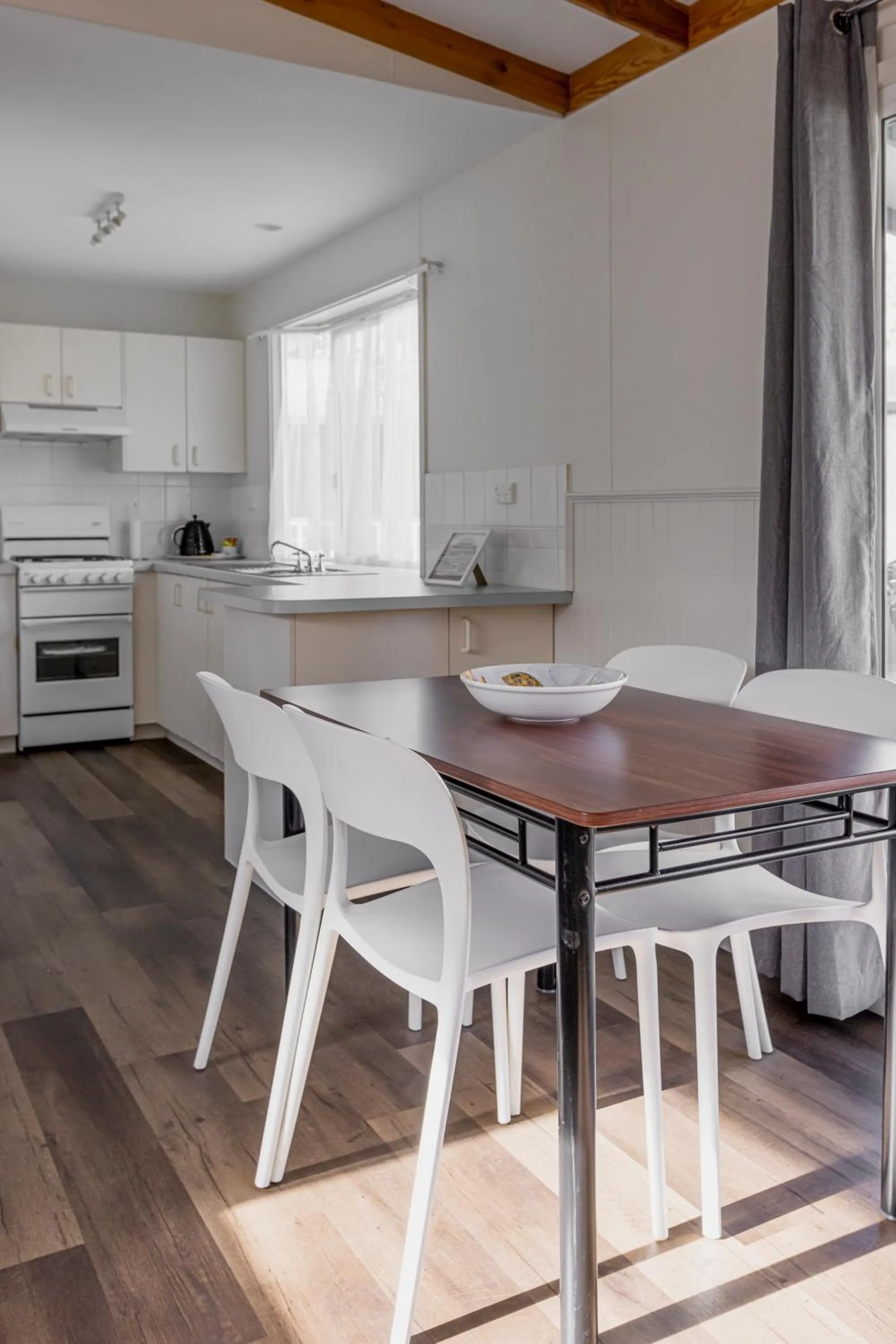 Dining area in Ocean Grove Holiday Park