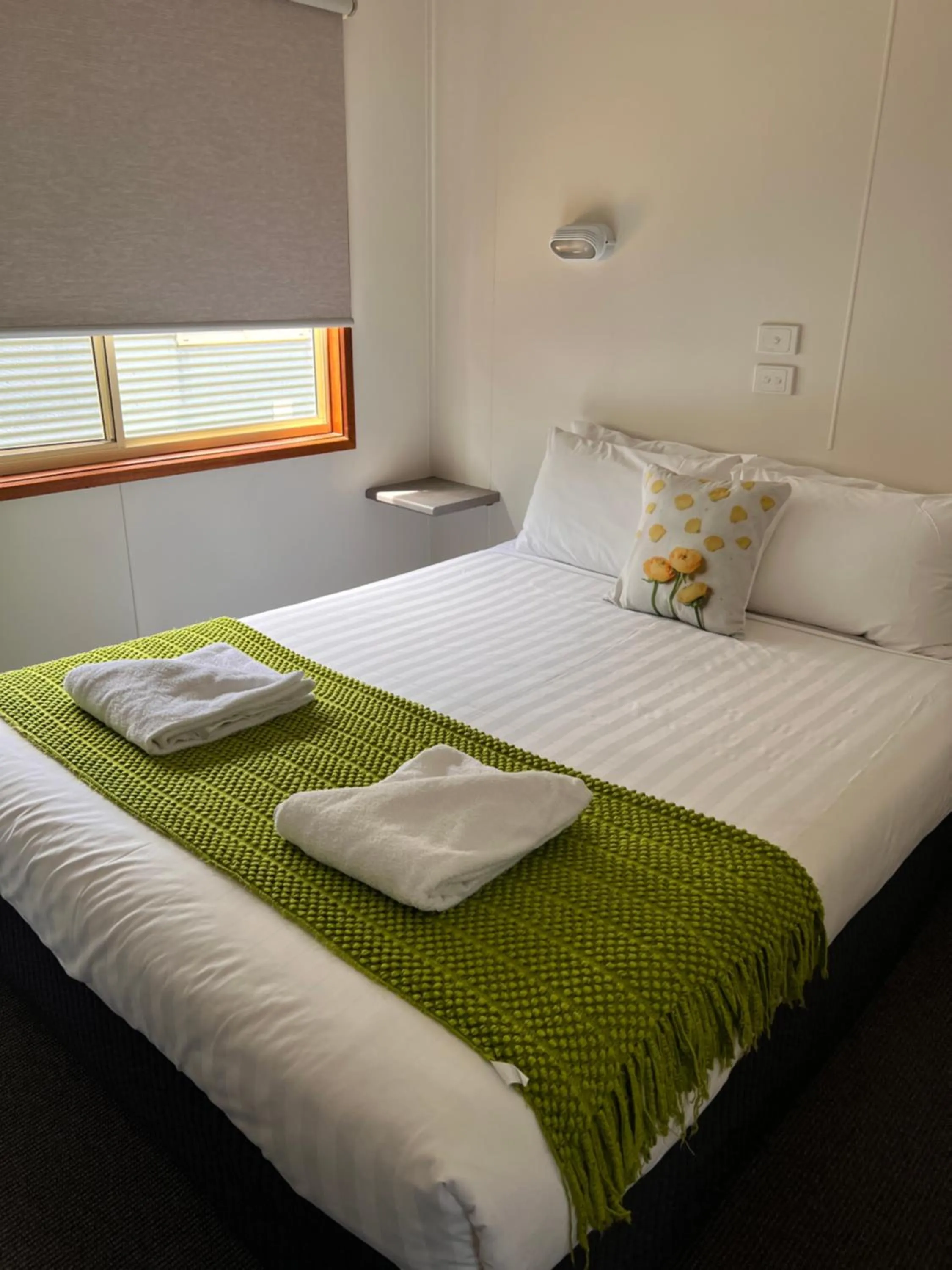 Bed in Ocean Grove Holiday Park