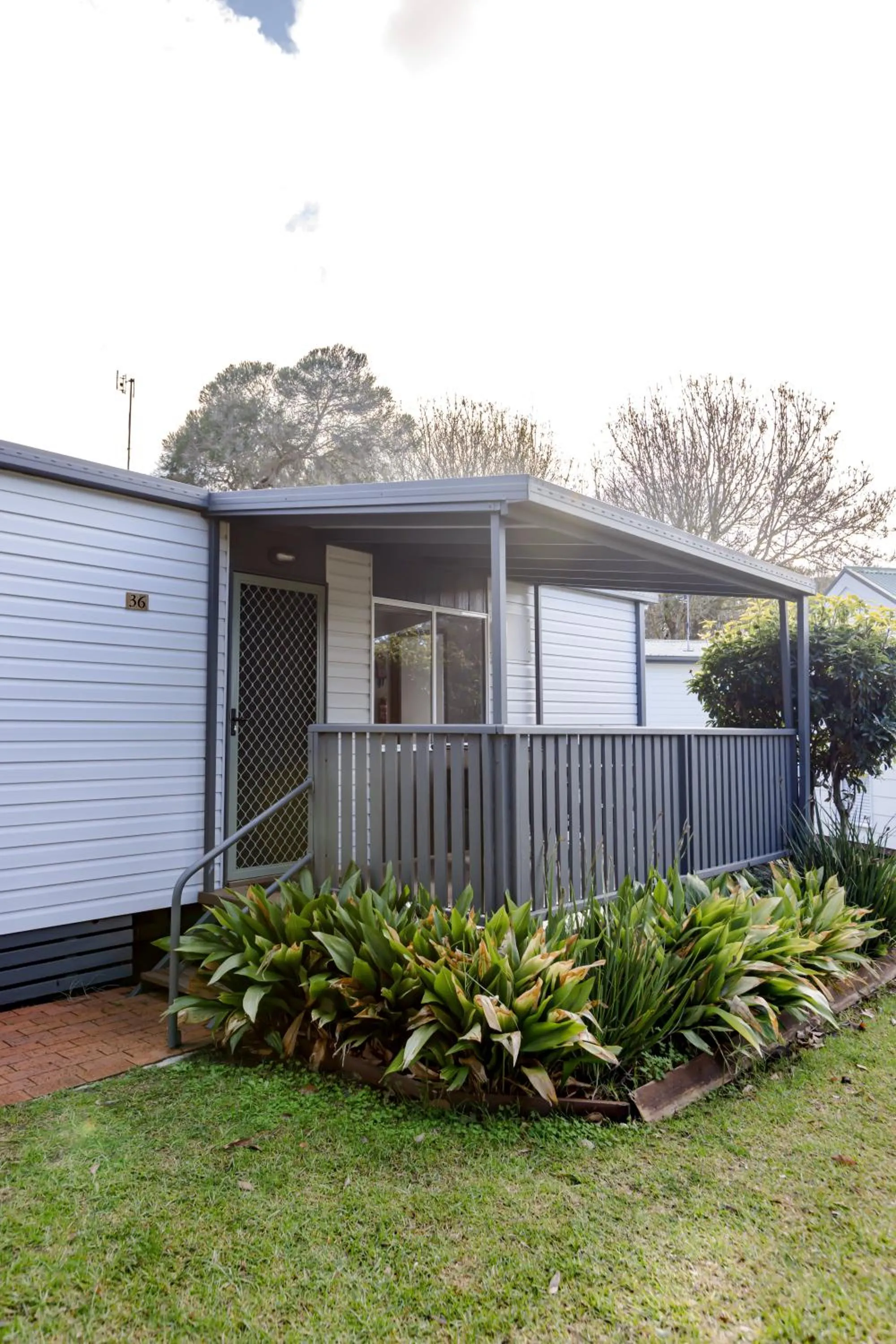 Property building in Ocean Grove Holiday Park