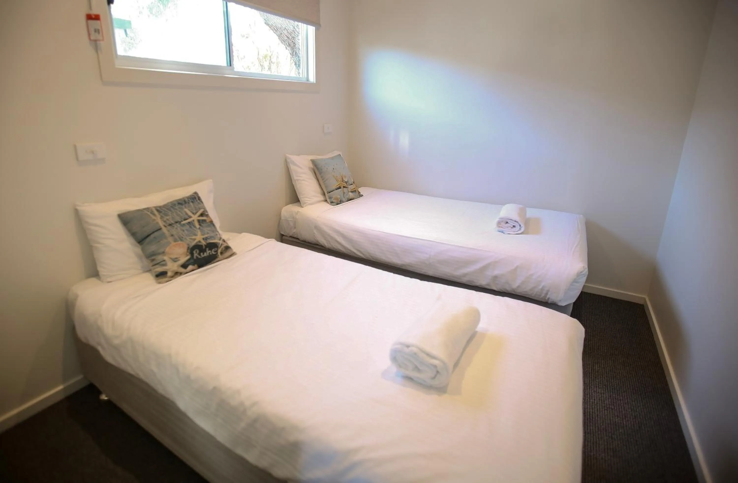 Bed in Ocean Grove Holiday Park