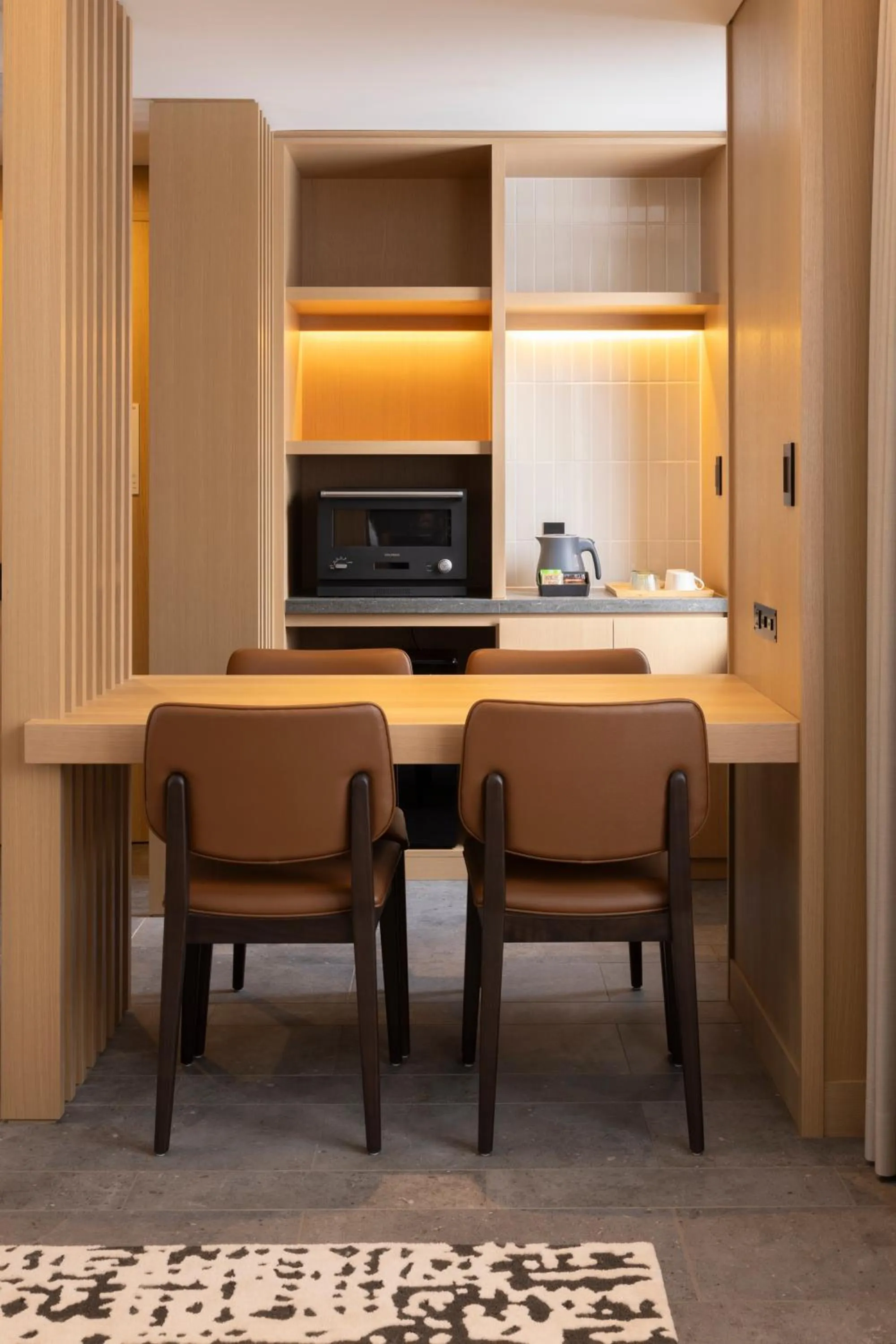 Dining area in Nozo Hotel