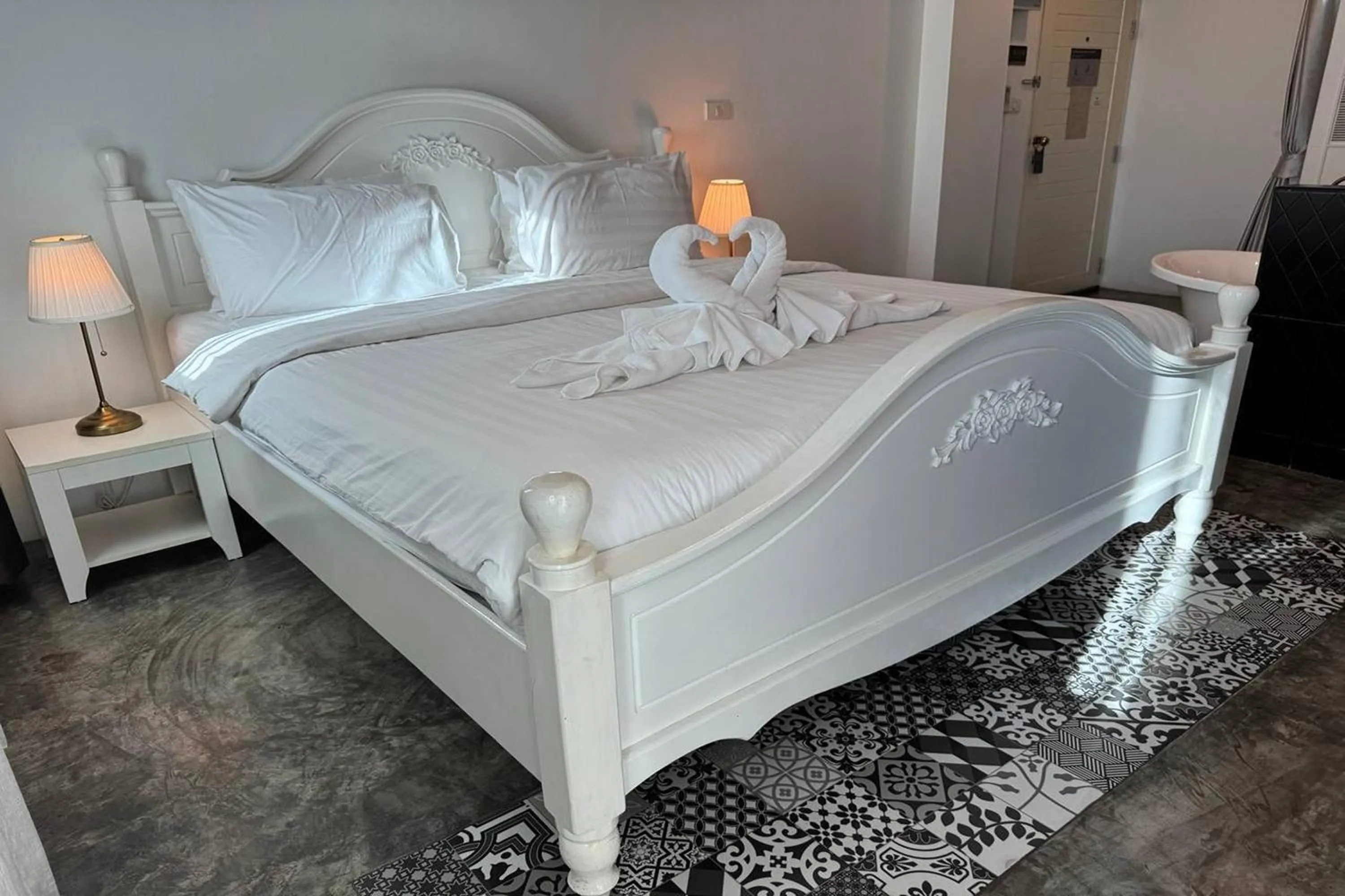 Bedroom, Bed in Nidhra Lanna Hotel Chiang Mai