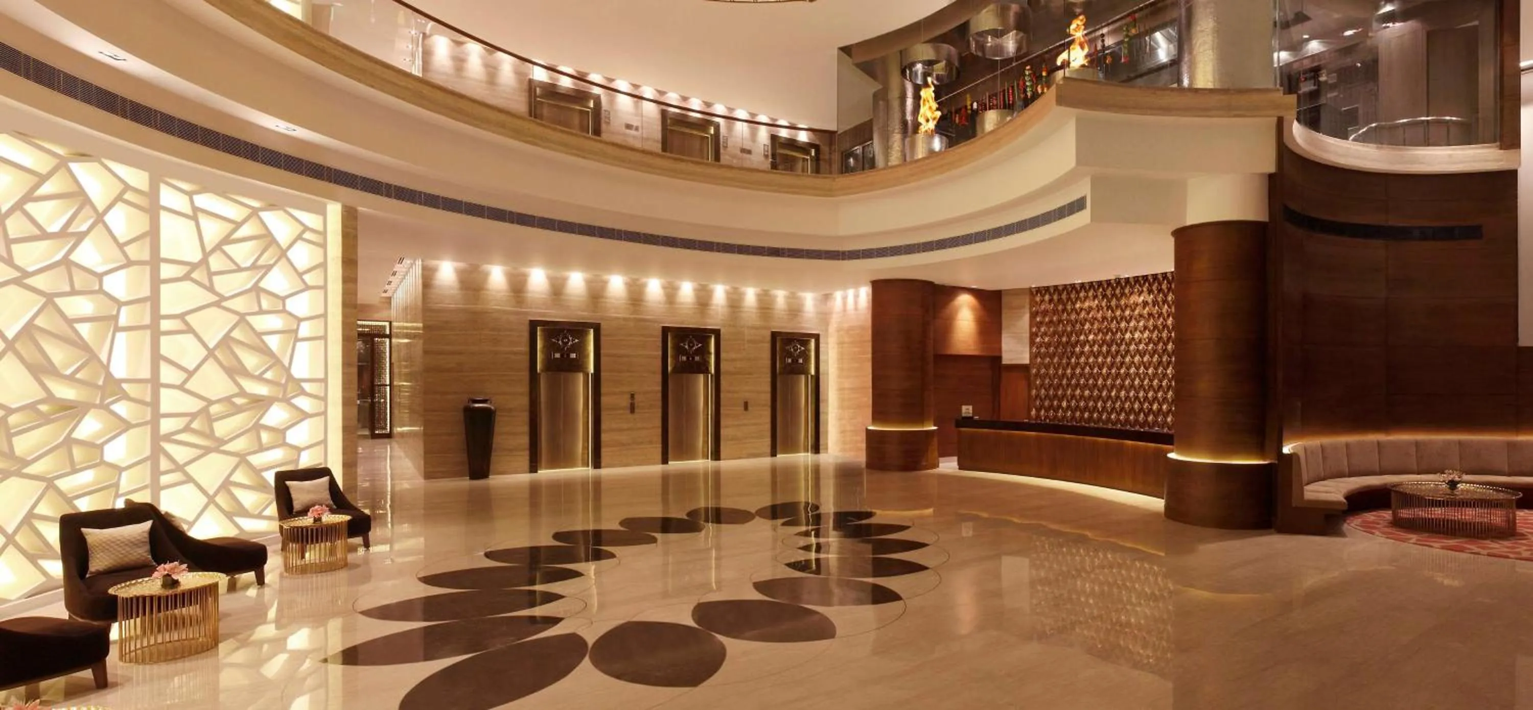 Lobby or reception in Hilton Jaipur