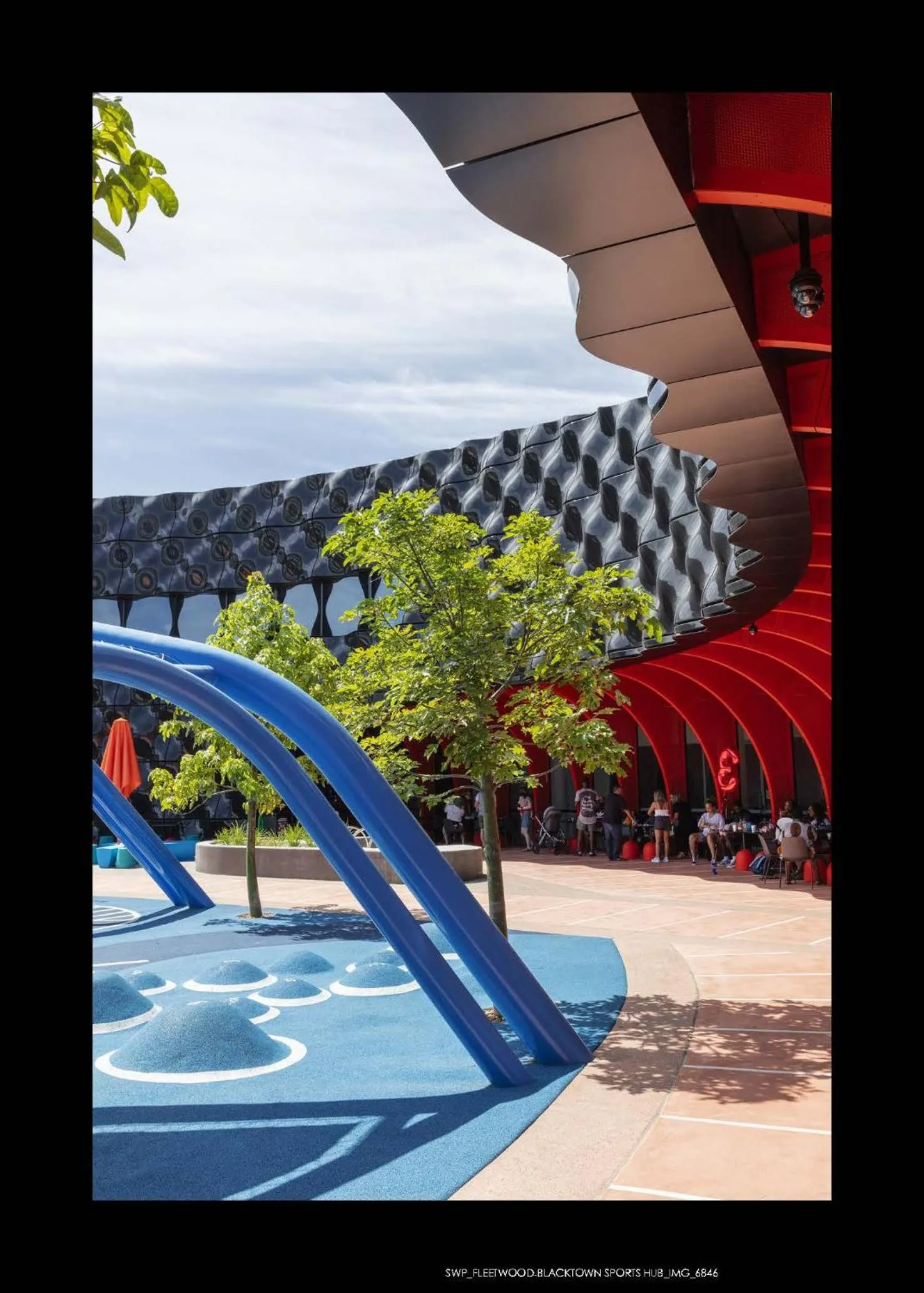 Children play ground in The Lodge, Blacktown - Sydney