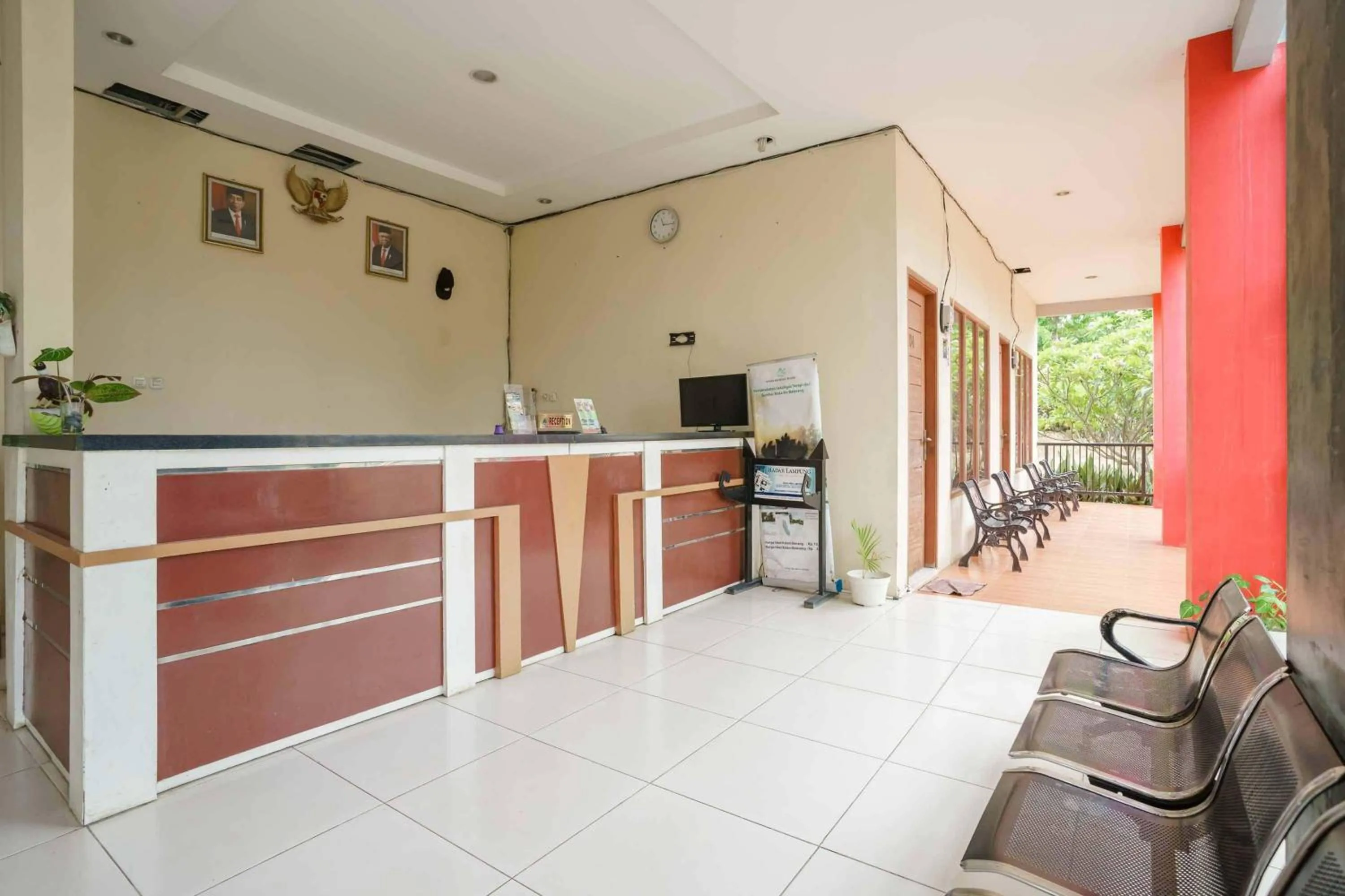 Lobby or reception in Wisma Belerang Kalianda Lampung RedPartner