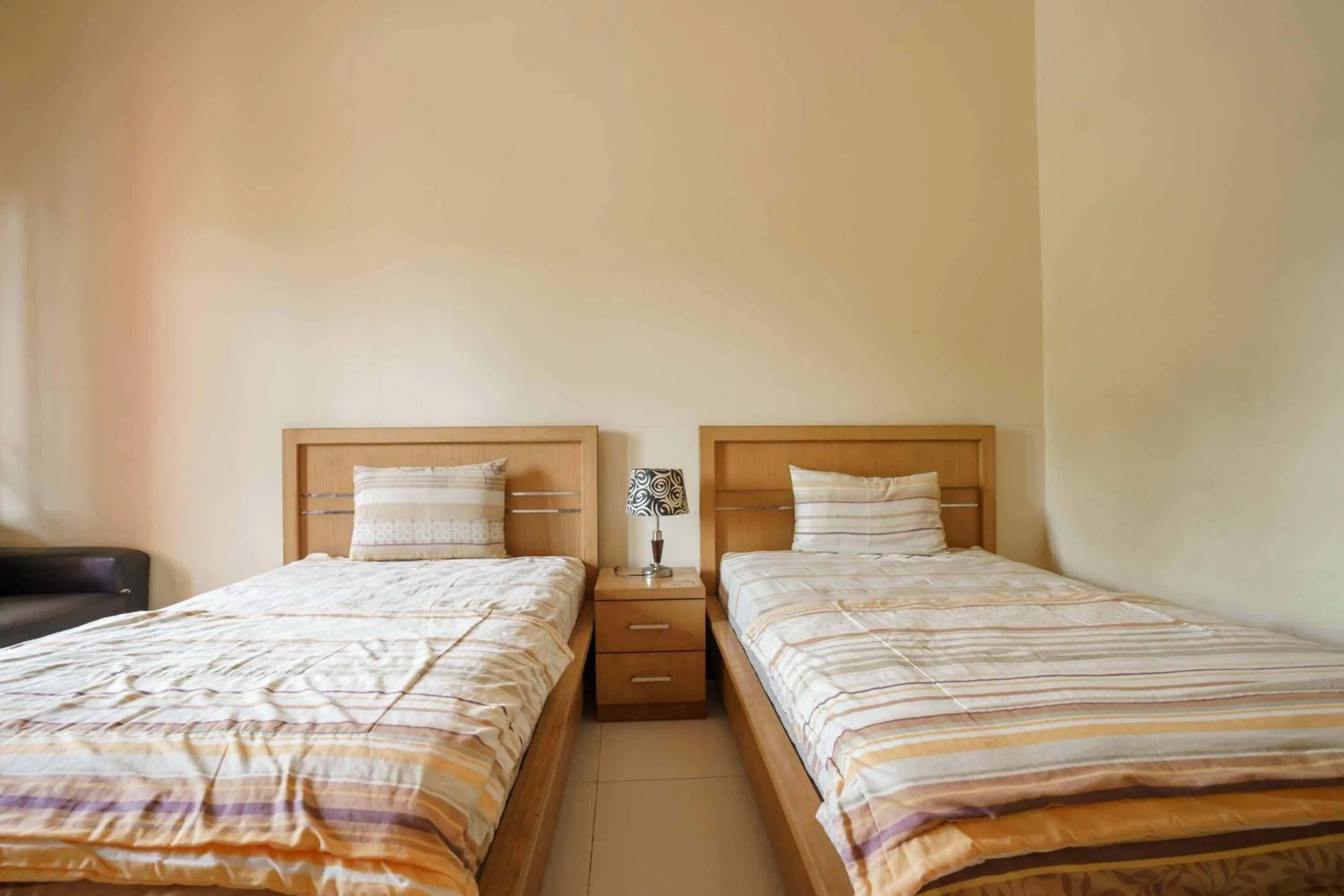 Bedroom, Bed in Wisma Belerang Kalianda Lampung RedPartner