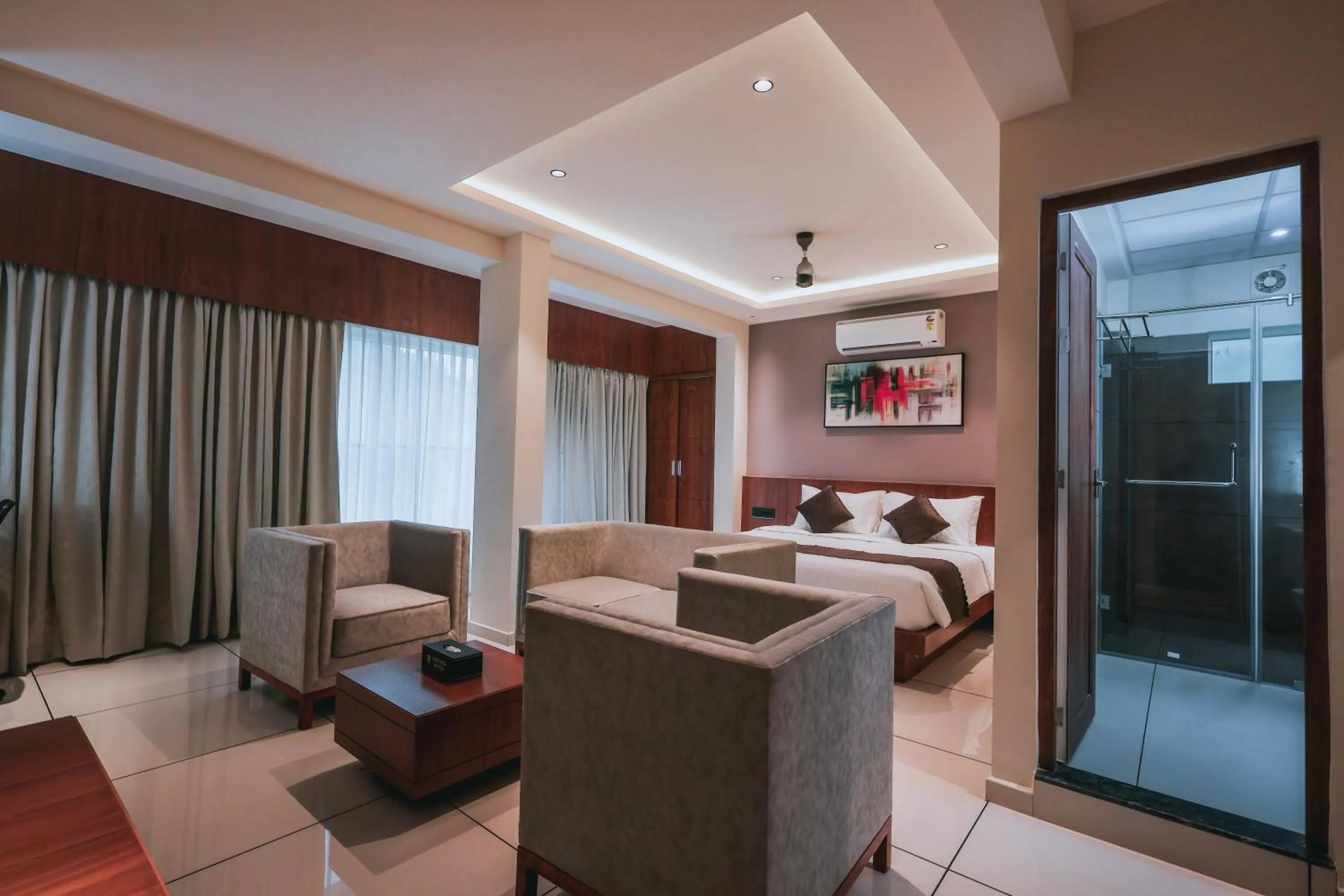 Bedroom in Fortview Suites