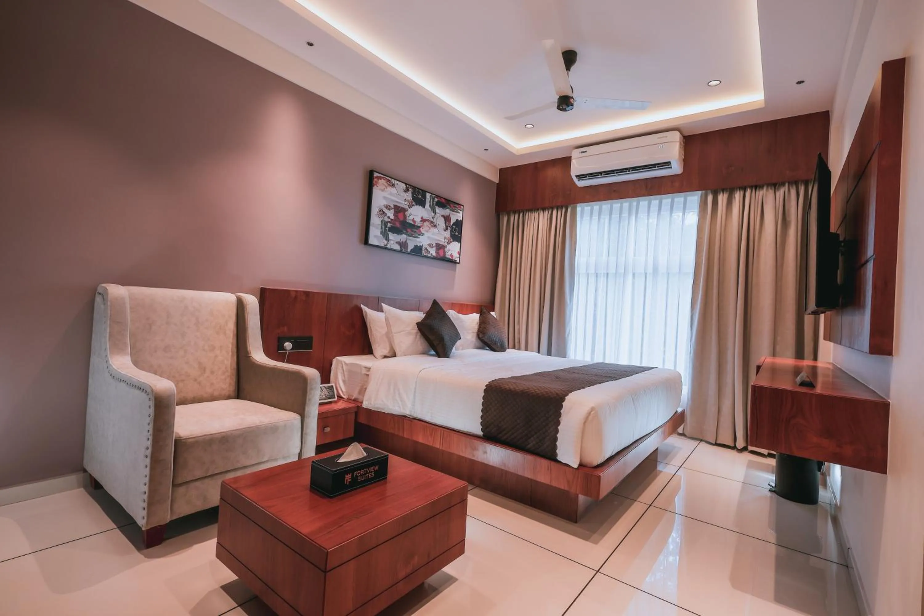 Bedroom in Fortview Suites