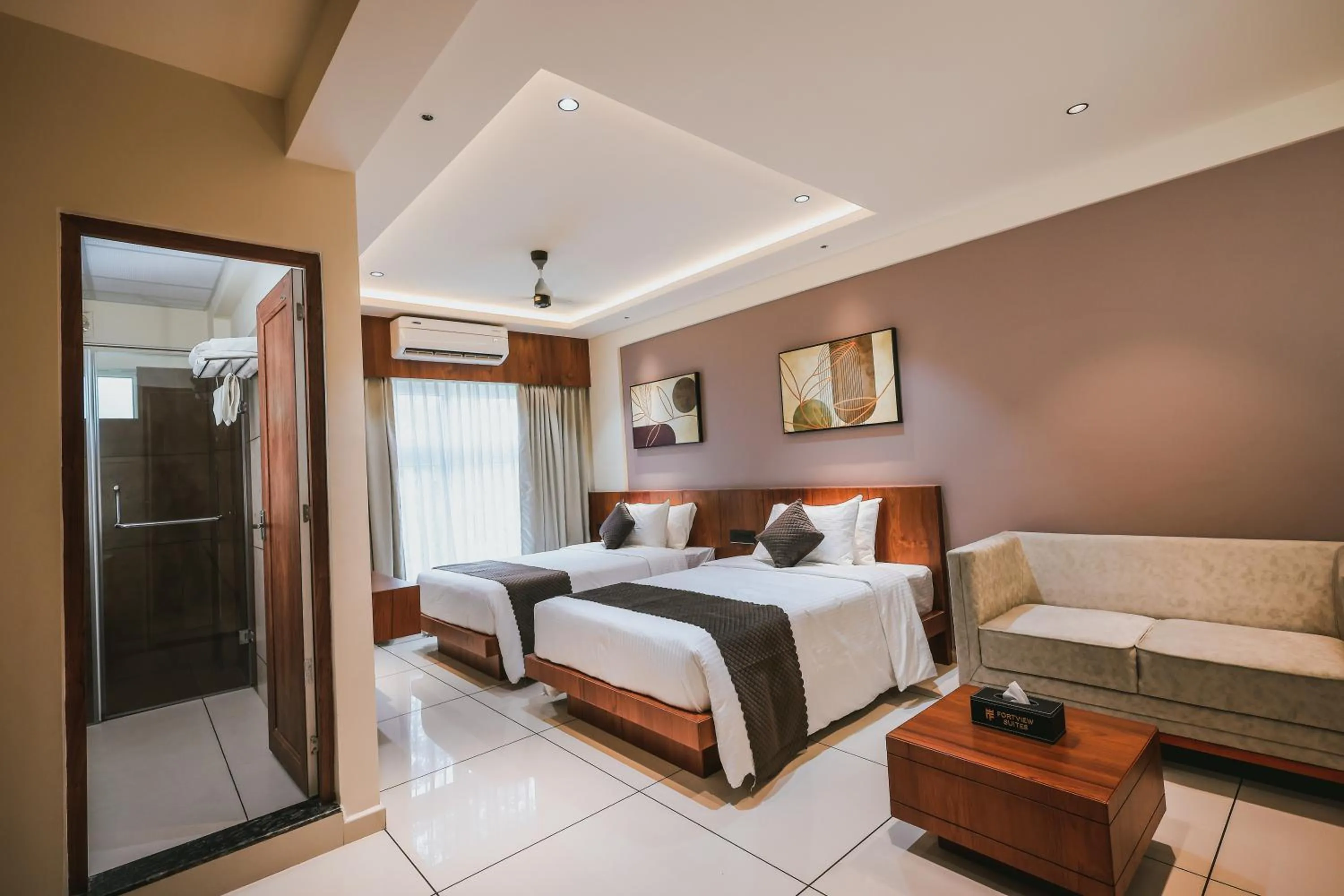 Bedroom in Fortview Suites