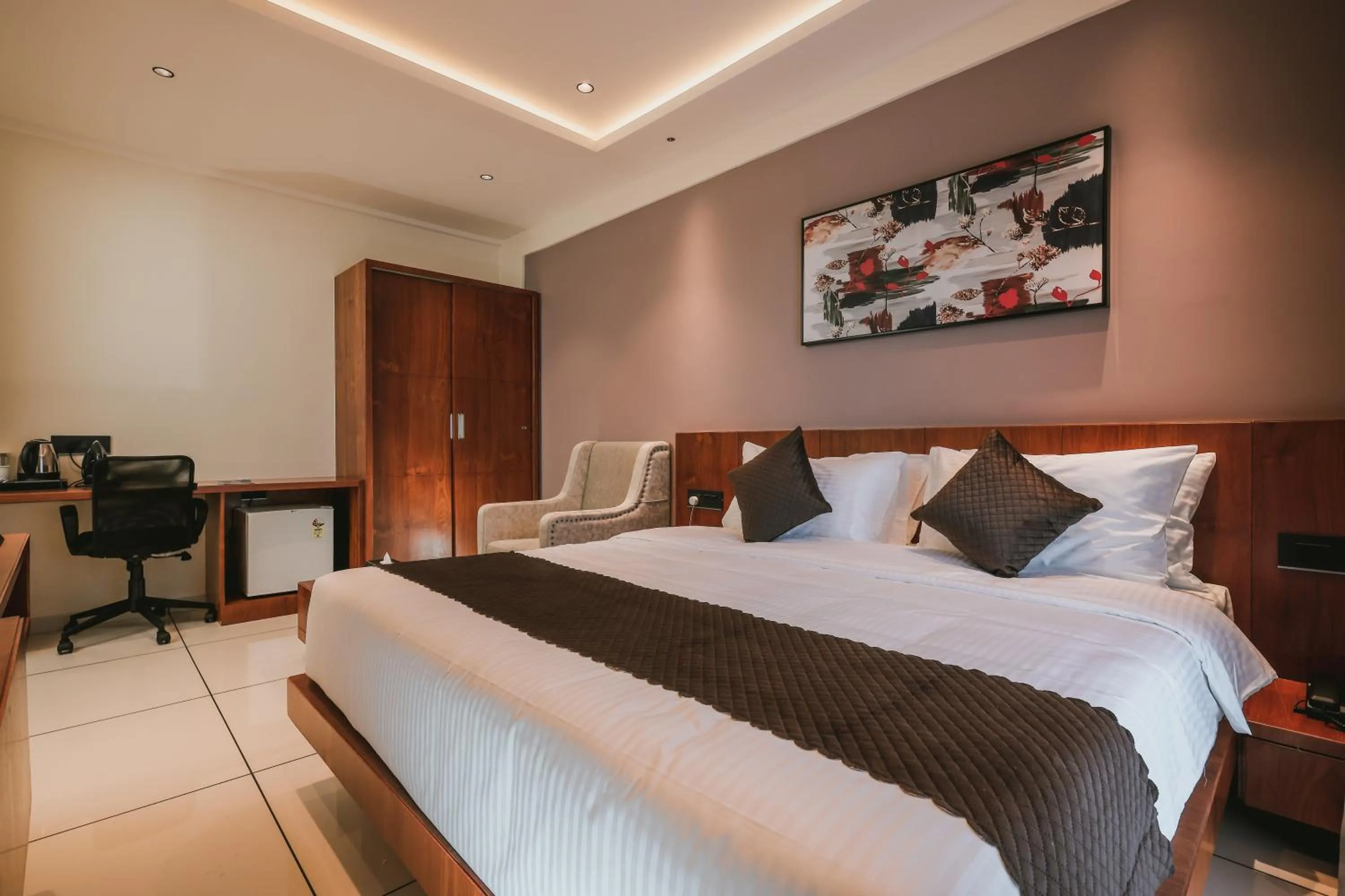 Bedroom in Fortview Suites