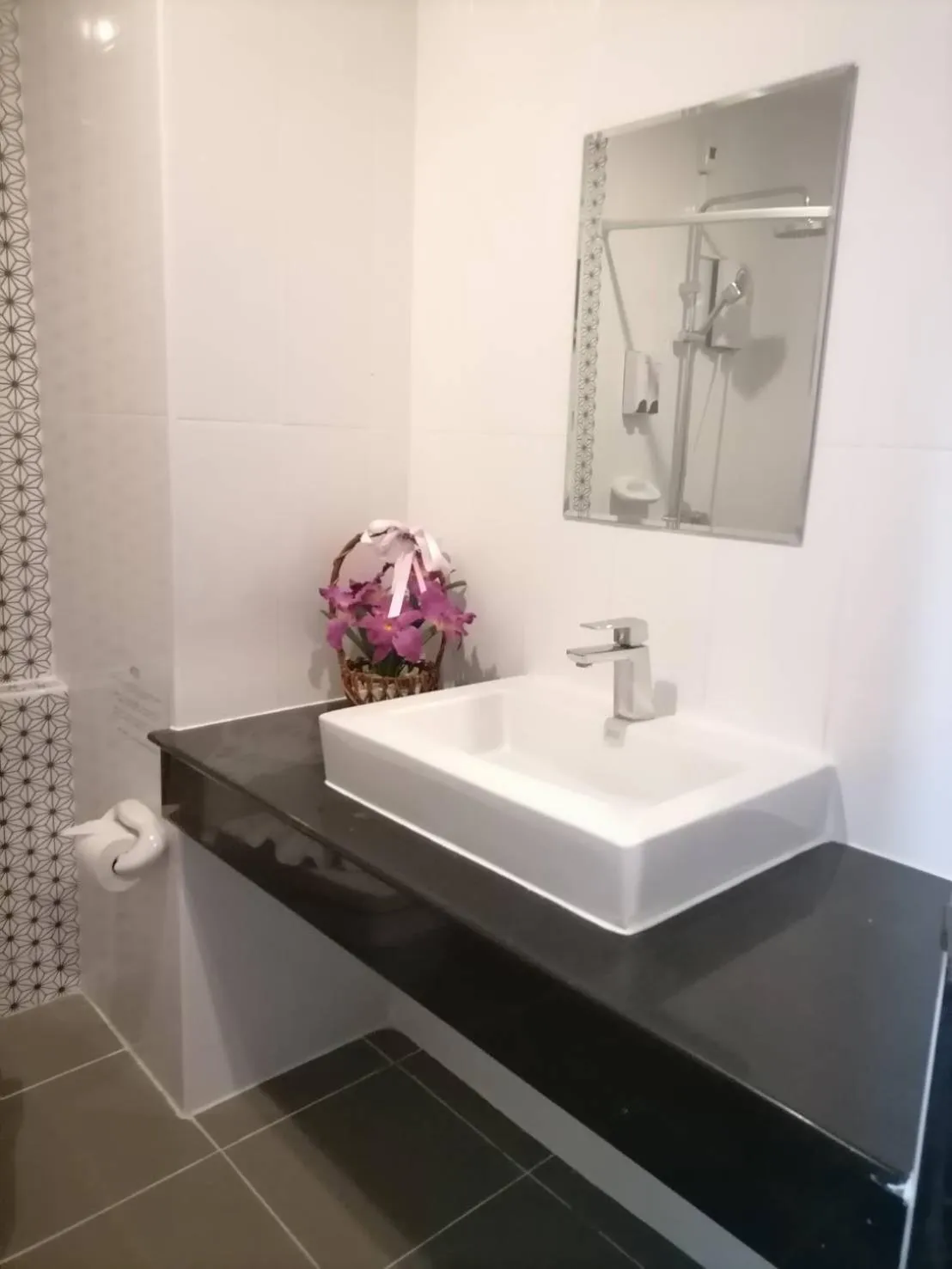 Bathroom in NJ PATONG HOTEL