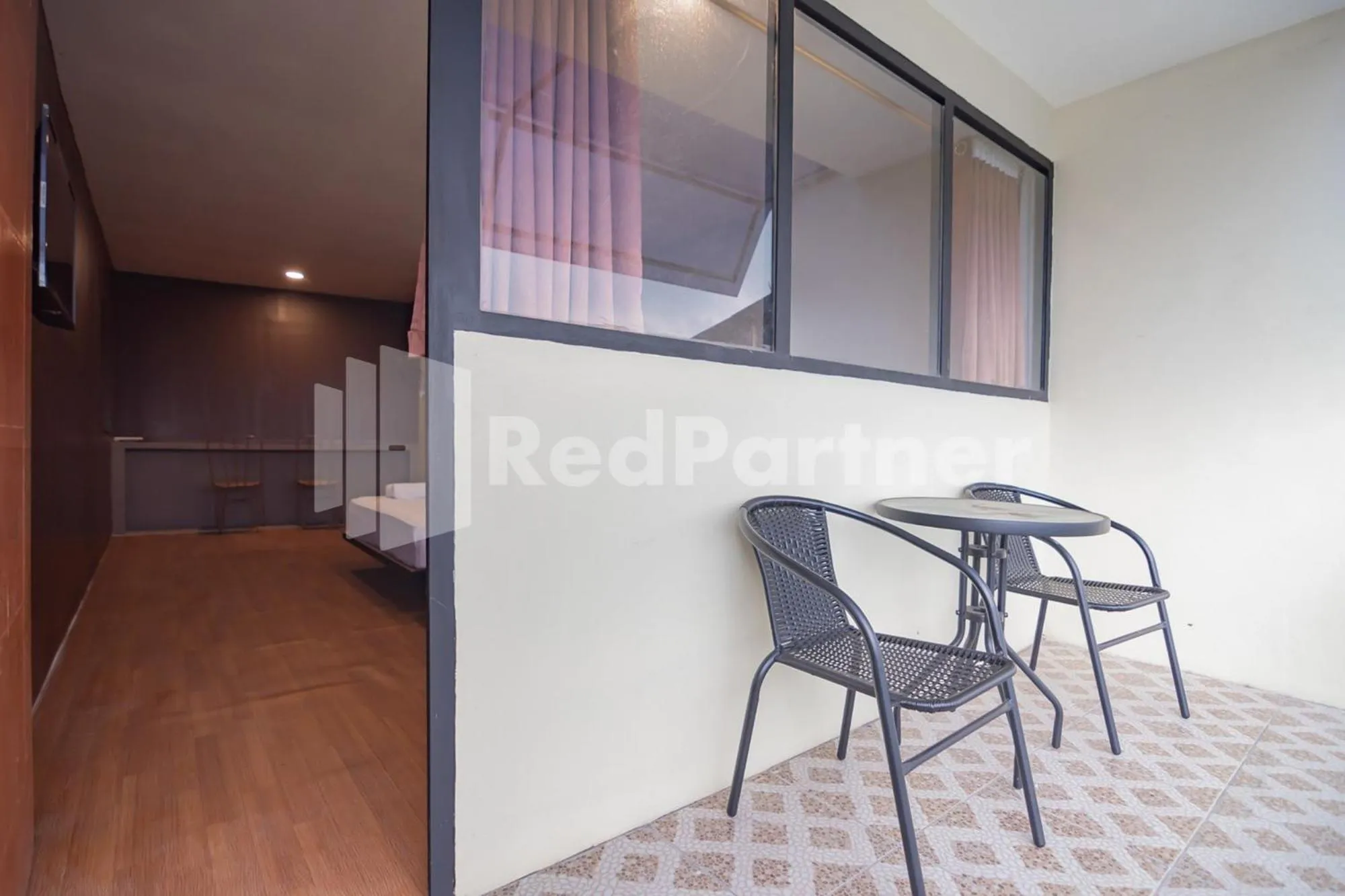 Balcony/Terrace in D'Valley View Lembang Mitra RedDoorz