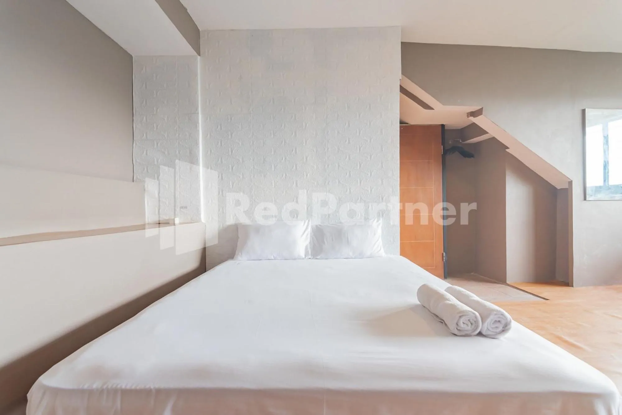 Bed in D'Valley View Lembang Mitra RedDoorz