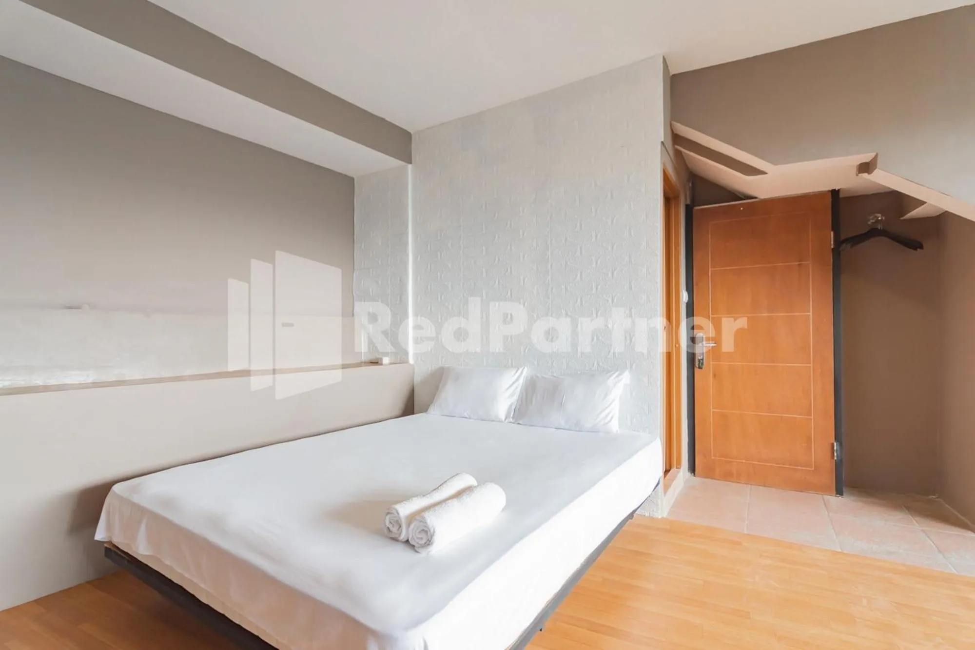 Bed in D'Valley View Lembang Mitra RedDoorz