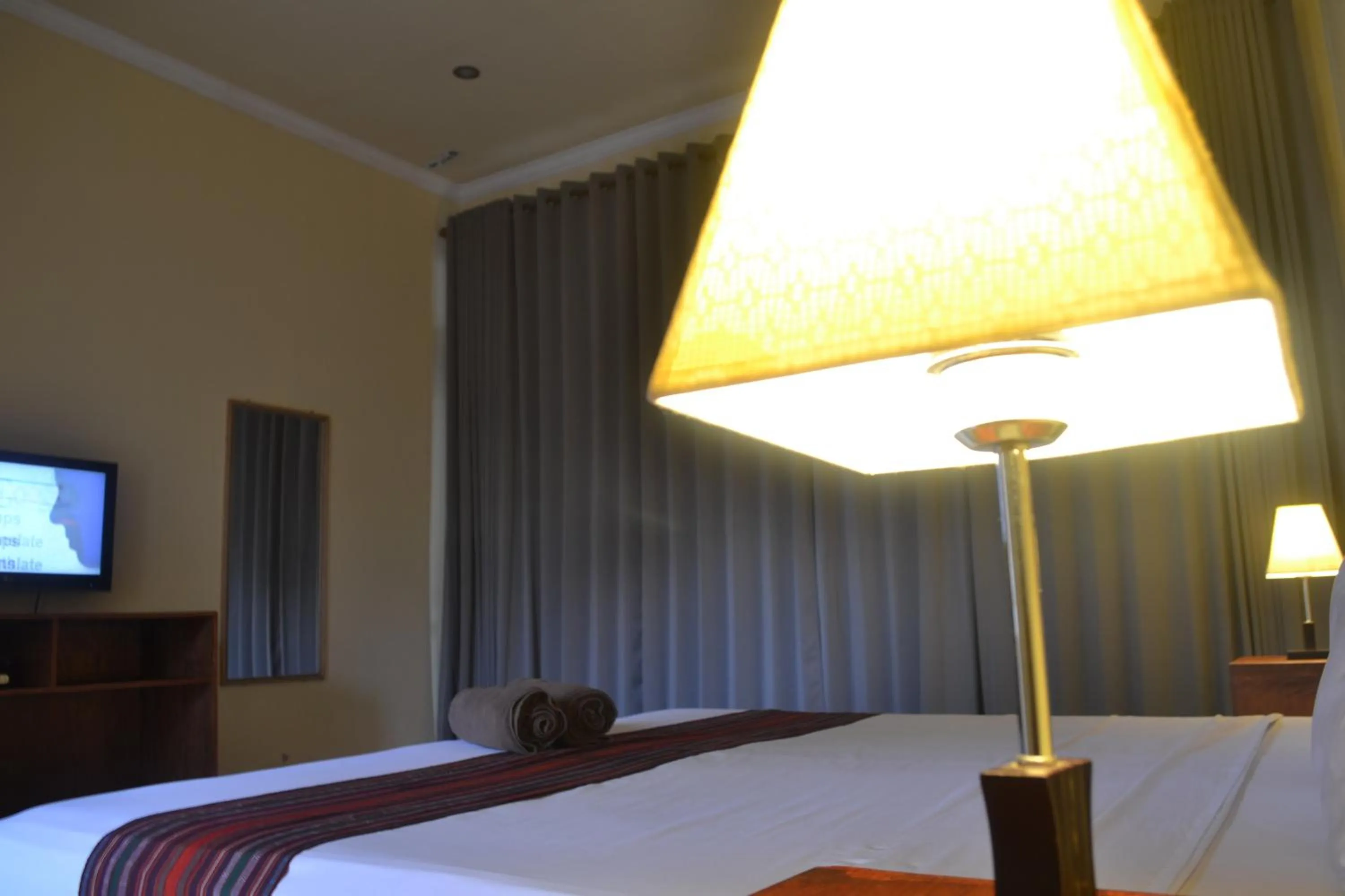 Decorative detail, Bed in Wisma Bunda