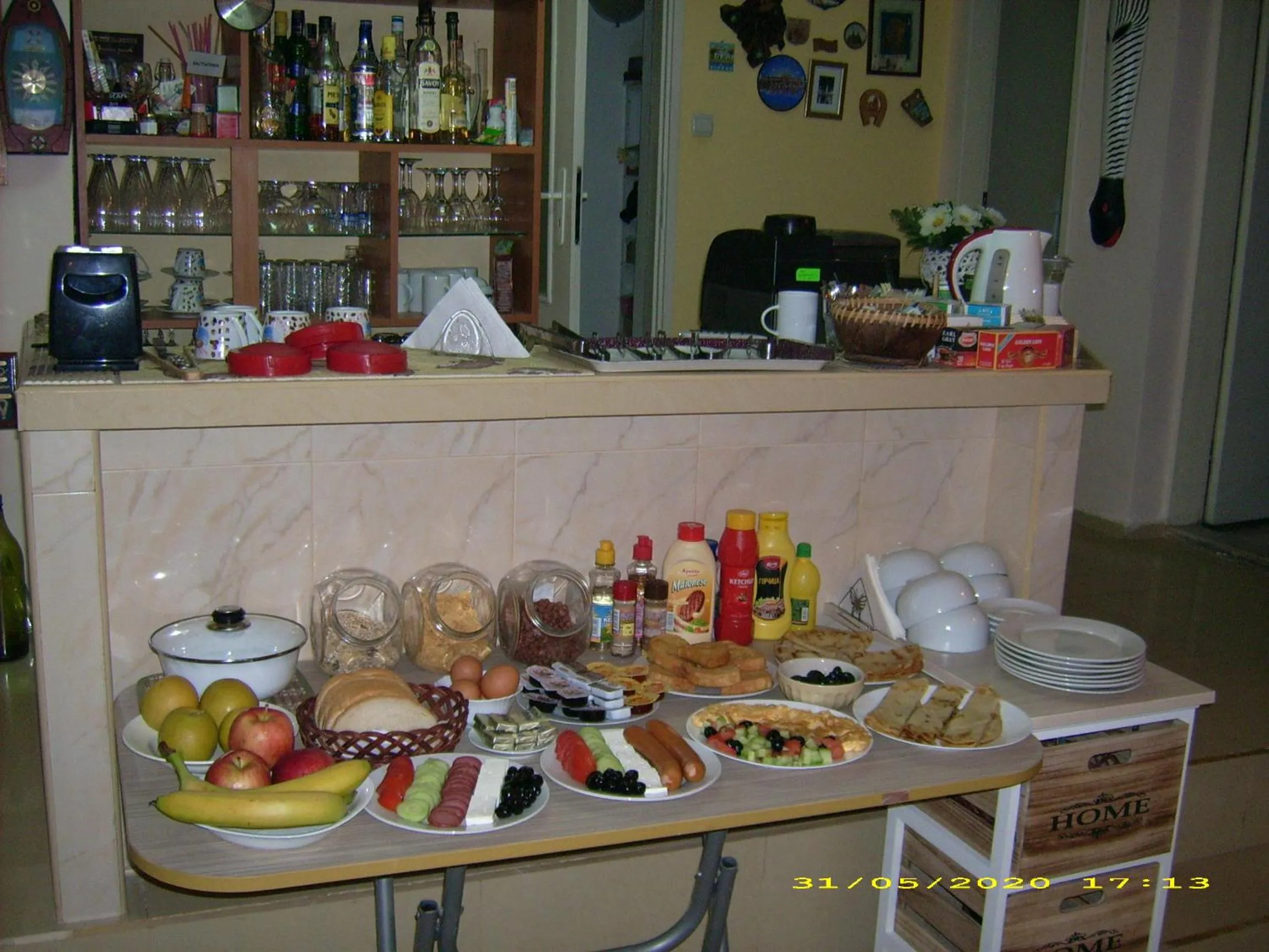 Breakfast in Hotel Pasians