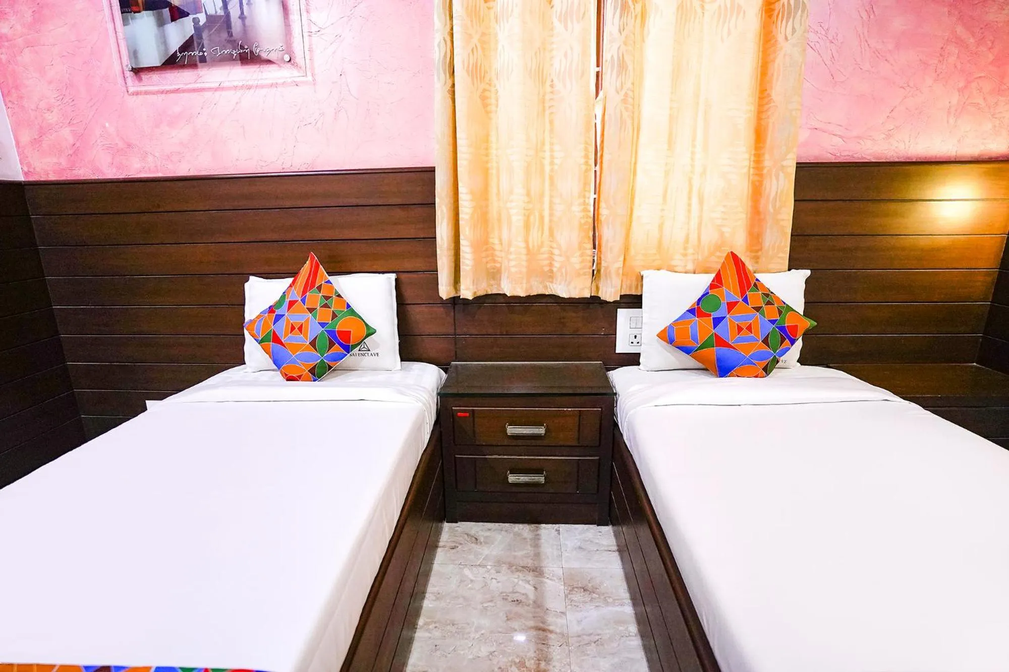 Bed in FabHotel Sai Residency - Nr Rela Hospital, Chromepet