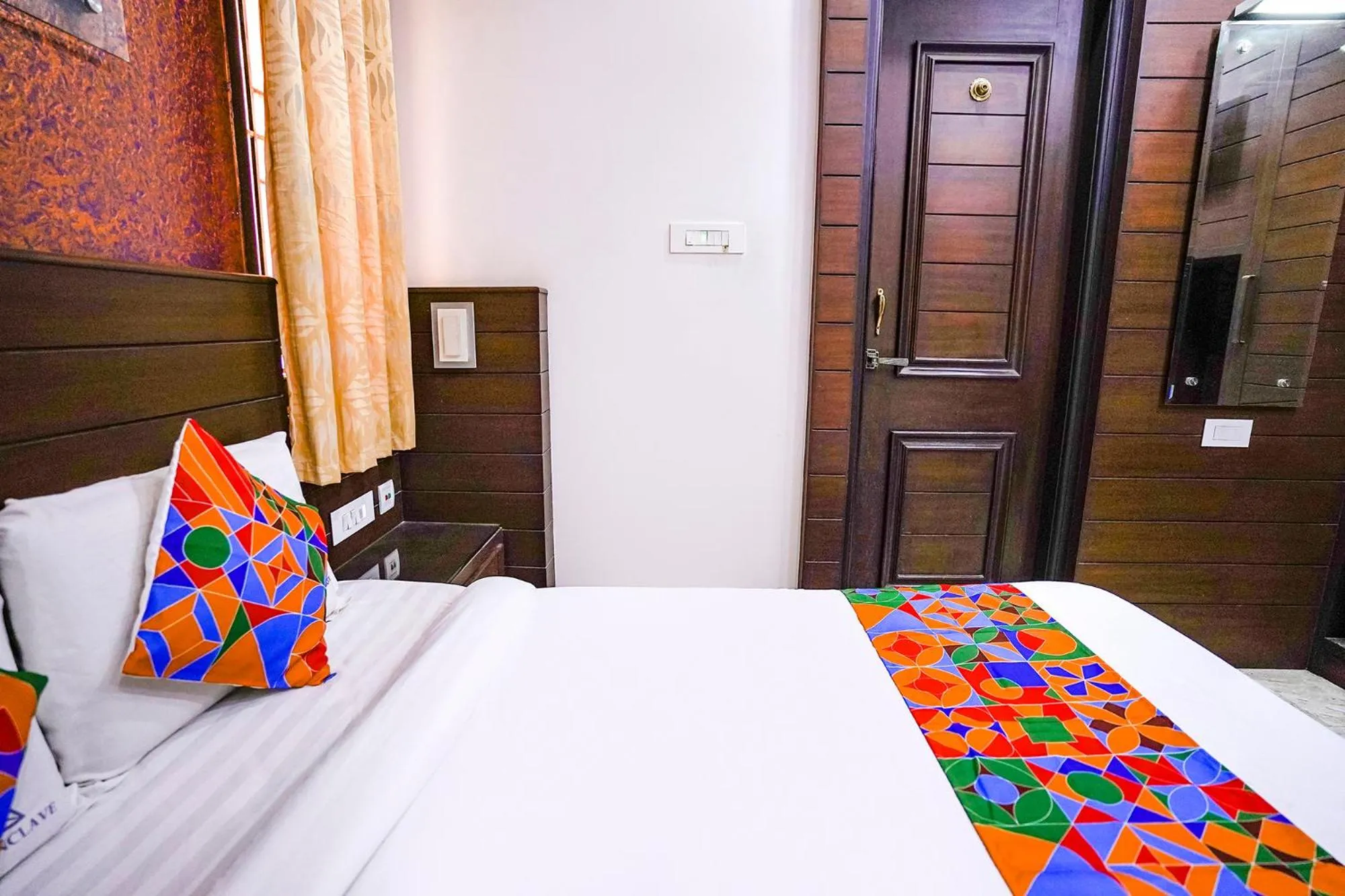 Bed in FabHotel Sai Residency - Nr Rela Hospital, Chromepet