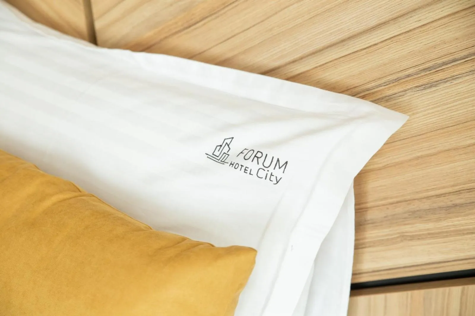 Bed in Hotel Forum City